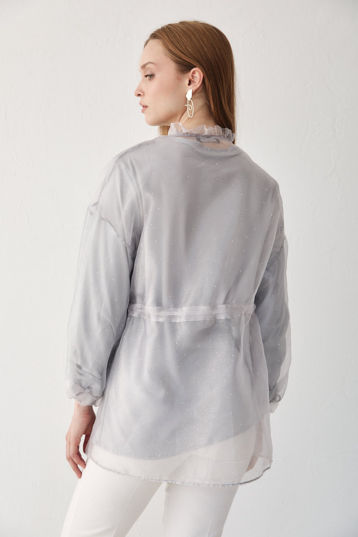 Taşlı Organze Kap 32-3508-1