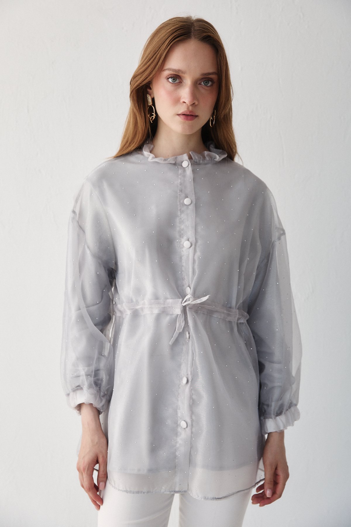 Taşlı Organze Kap 32-3508-1