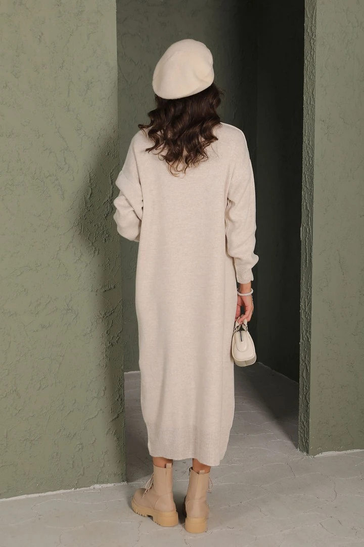 Basic Triko Elbise 32-7022