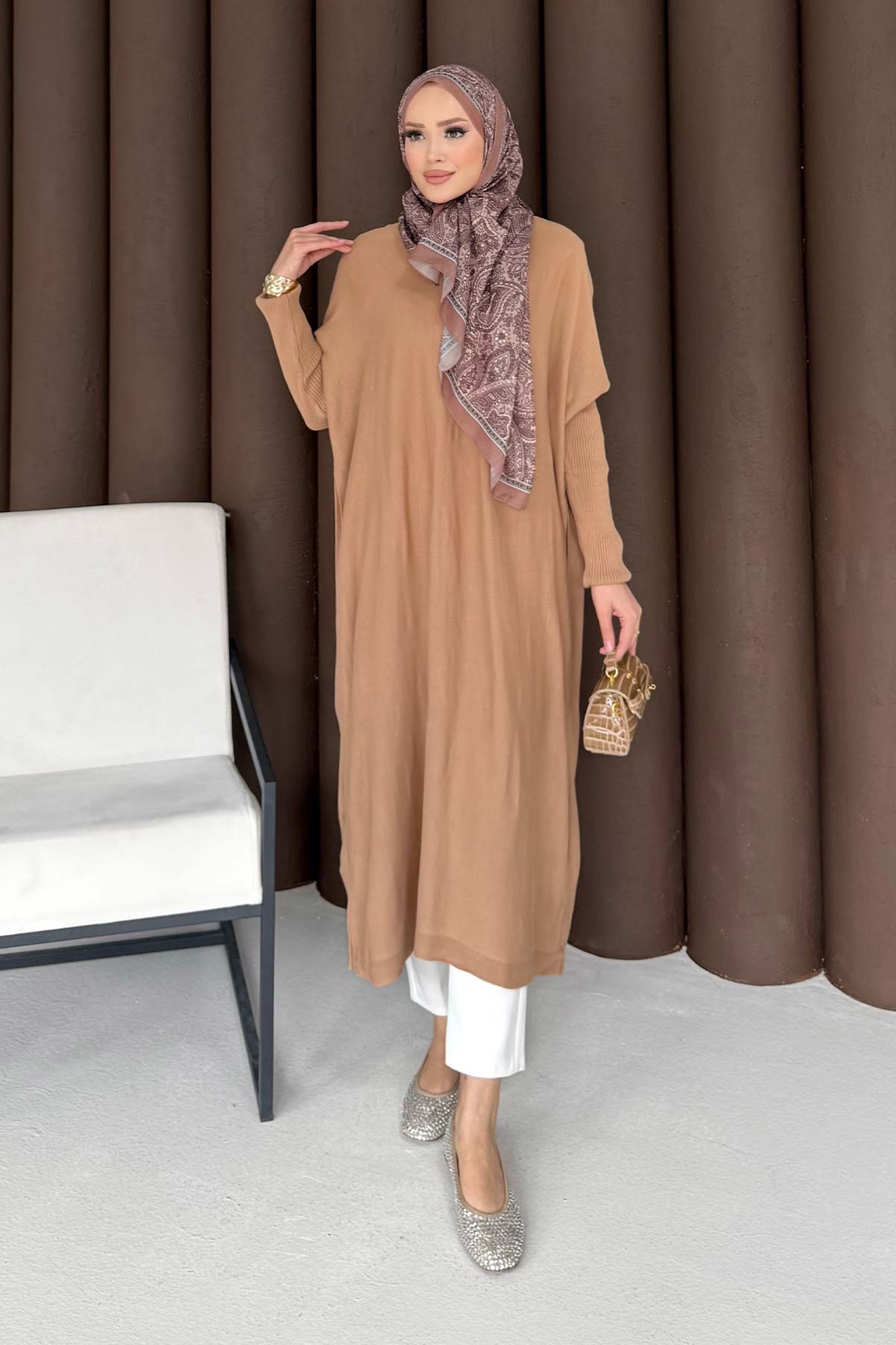 Uzun Triko Tunik 70-2096