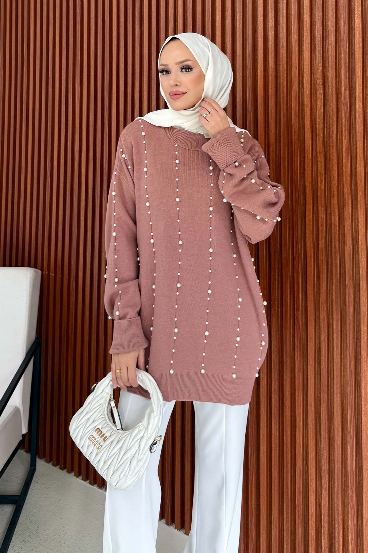 İncili Triko Kazak 32-7001-1