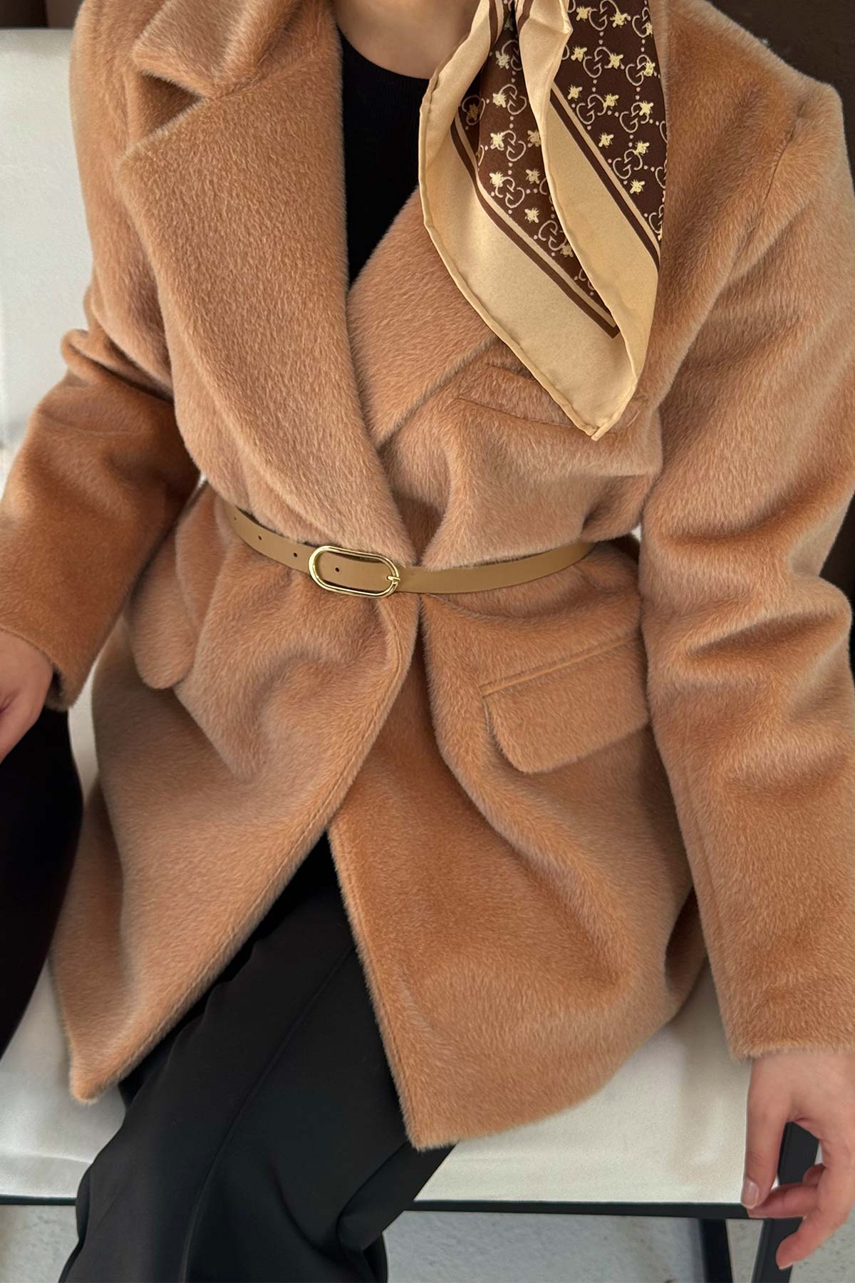 Kemerli Ceket 32-2506