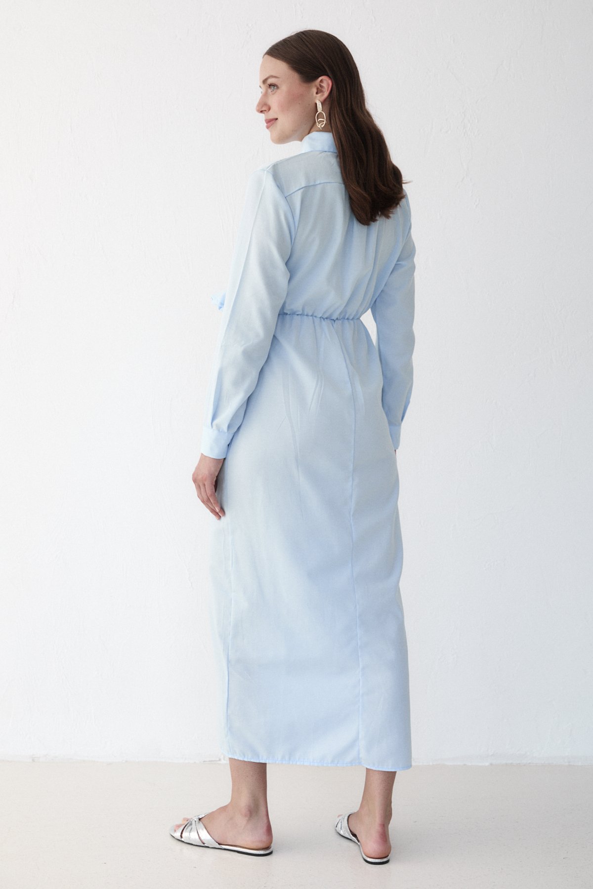Poplin Elbise 68-6172