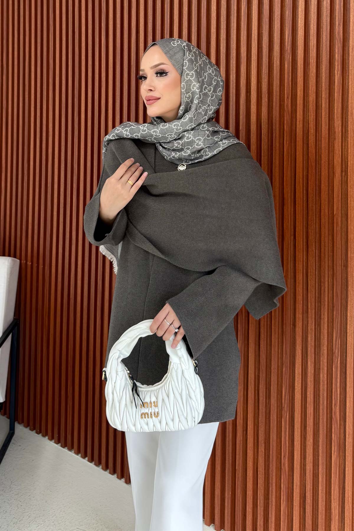 Triko Şallı Hırka 3-1519