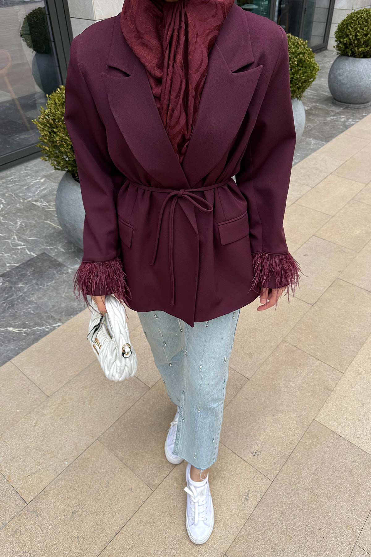 Tüylü Astarlı Ceket 32-3302