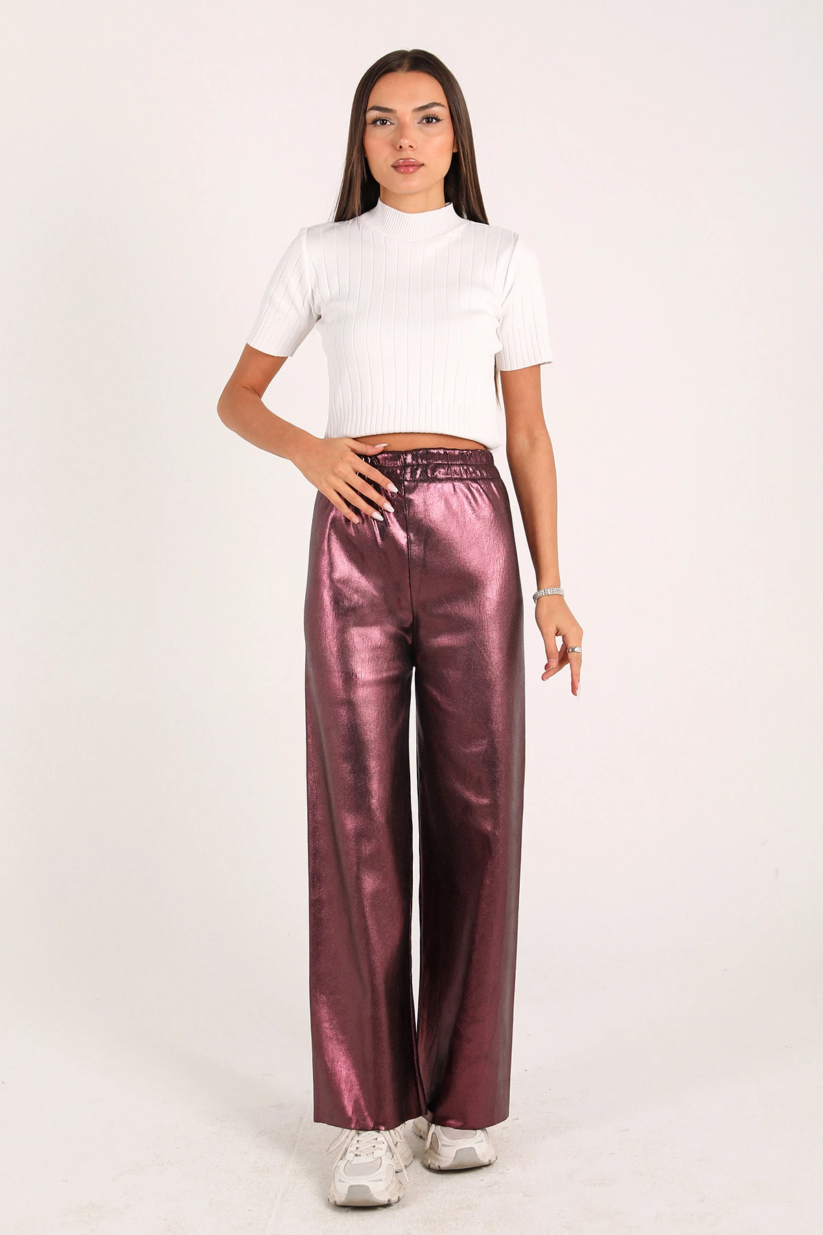 Varaklı Pantolon 32-7024-3