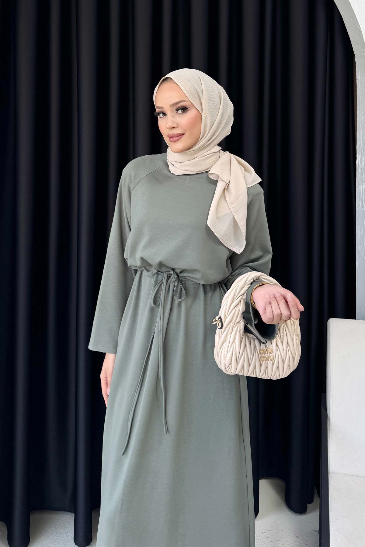 Modal Elbise 68-6203