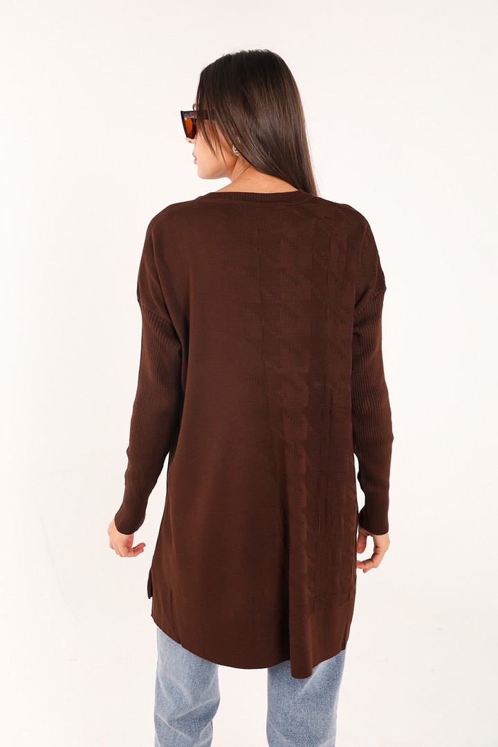 Desenli Triko Tunik 70-2223