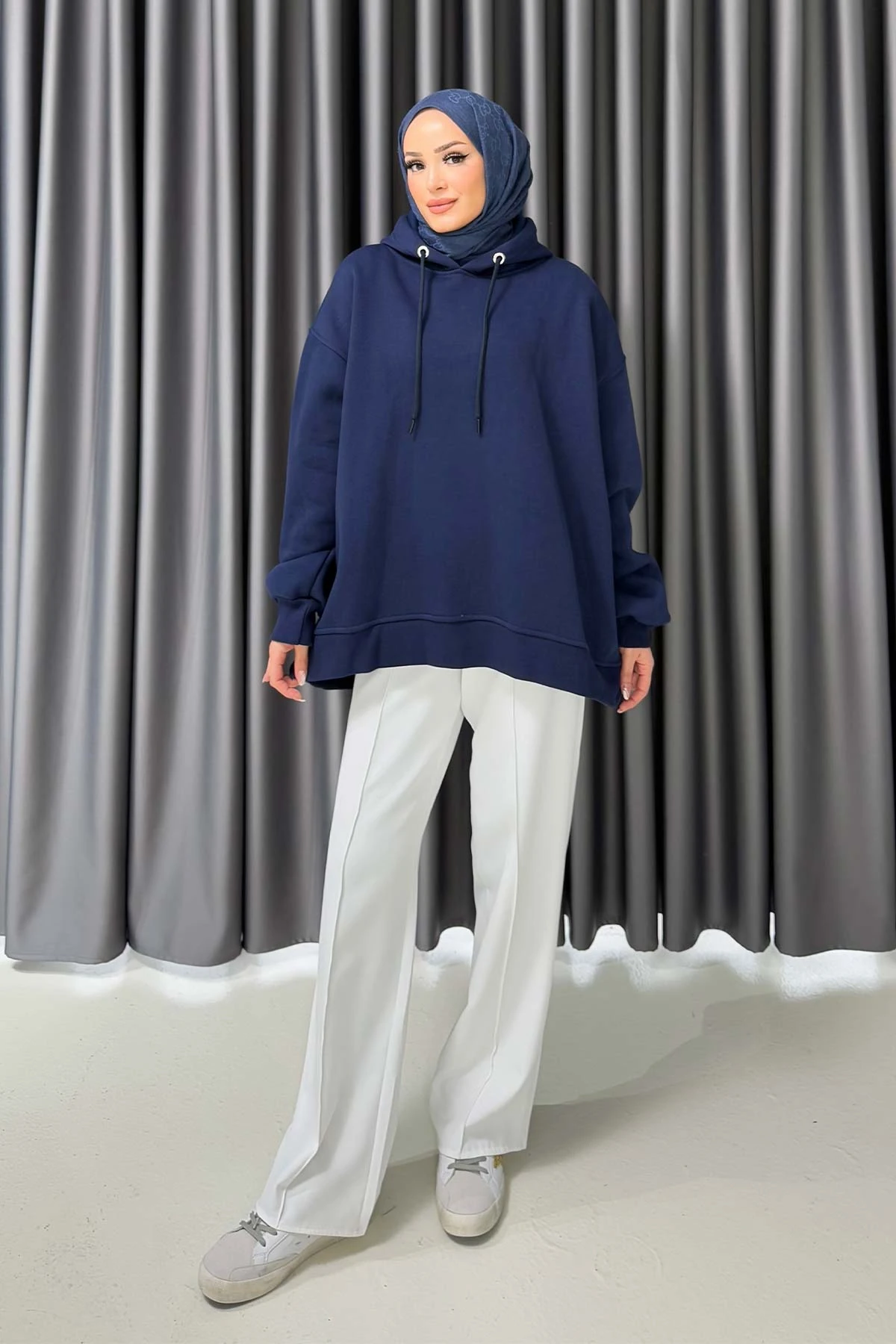 Şardonlu Üç İplik Sweat 3-1102-1