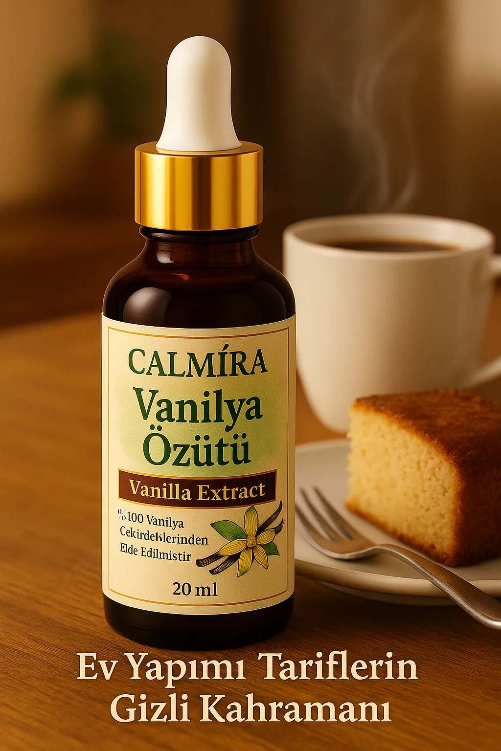 Vanilya Özütü (Ekstraktı) 20 ml - Vanilla Extract