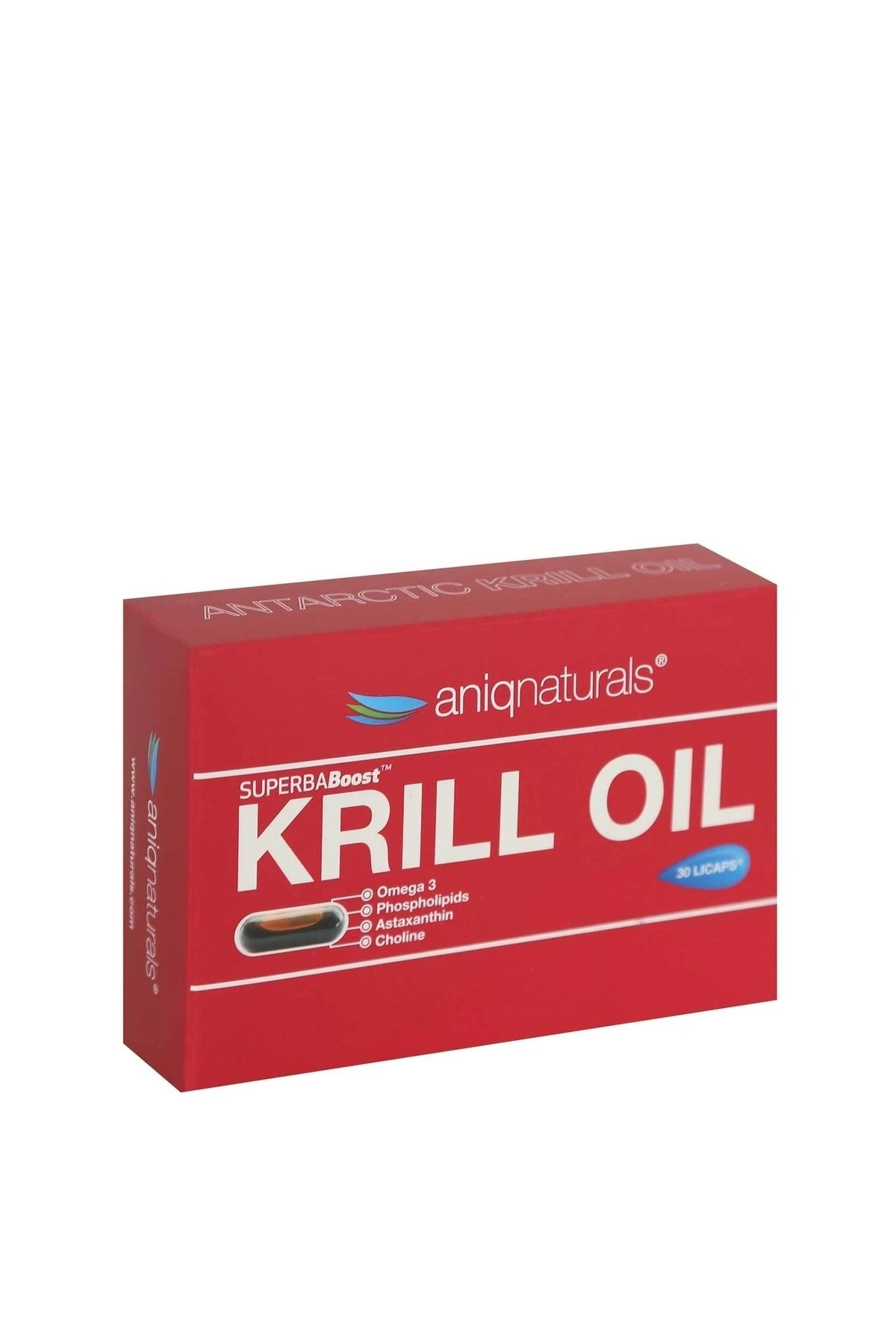 Aniqnaturals Superba Boost Krill Oil 30 Licaps Kutulu