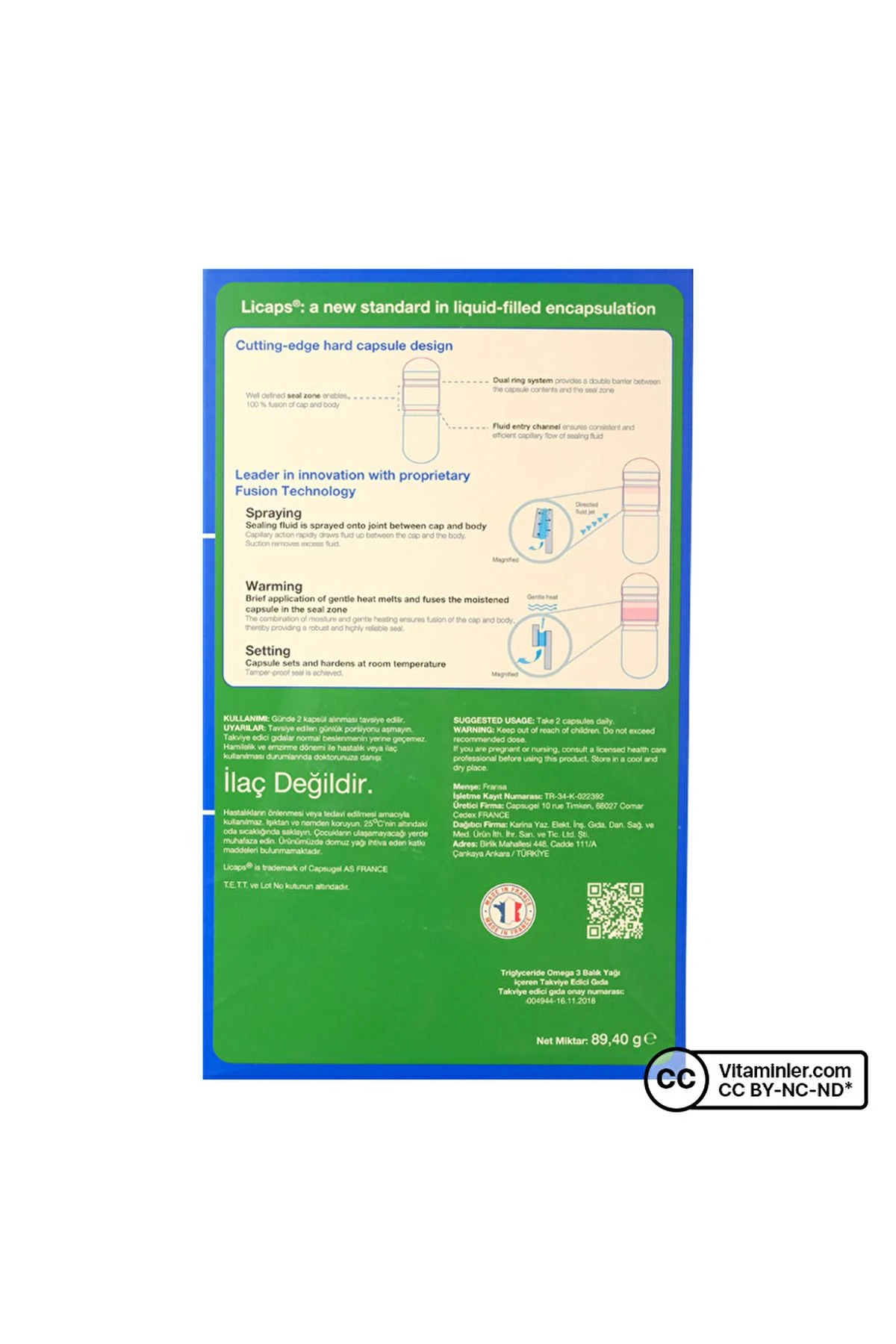 Aniqnaturals Omega 3 Balık Yağı 150 Kapsül