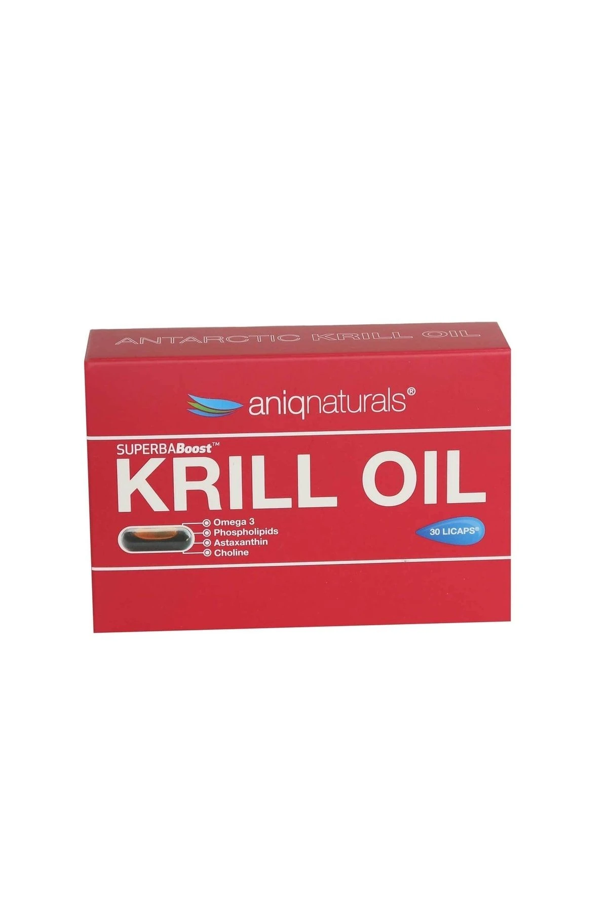 Aniqnaturals Superba Boost Krill Oil 30 Licaps Kutulu