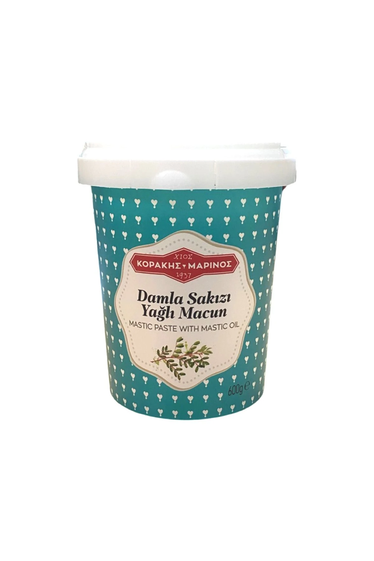 Korakis Marinos Damla Sakızı Yağlı Macun 600 gr Ithal