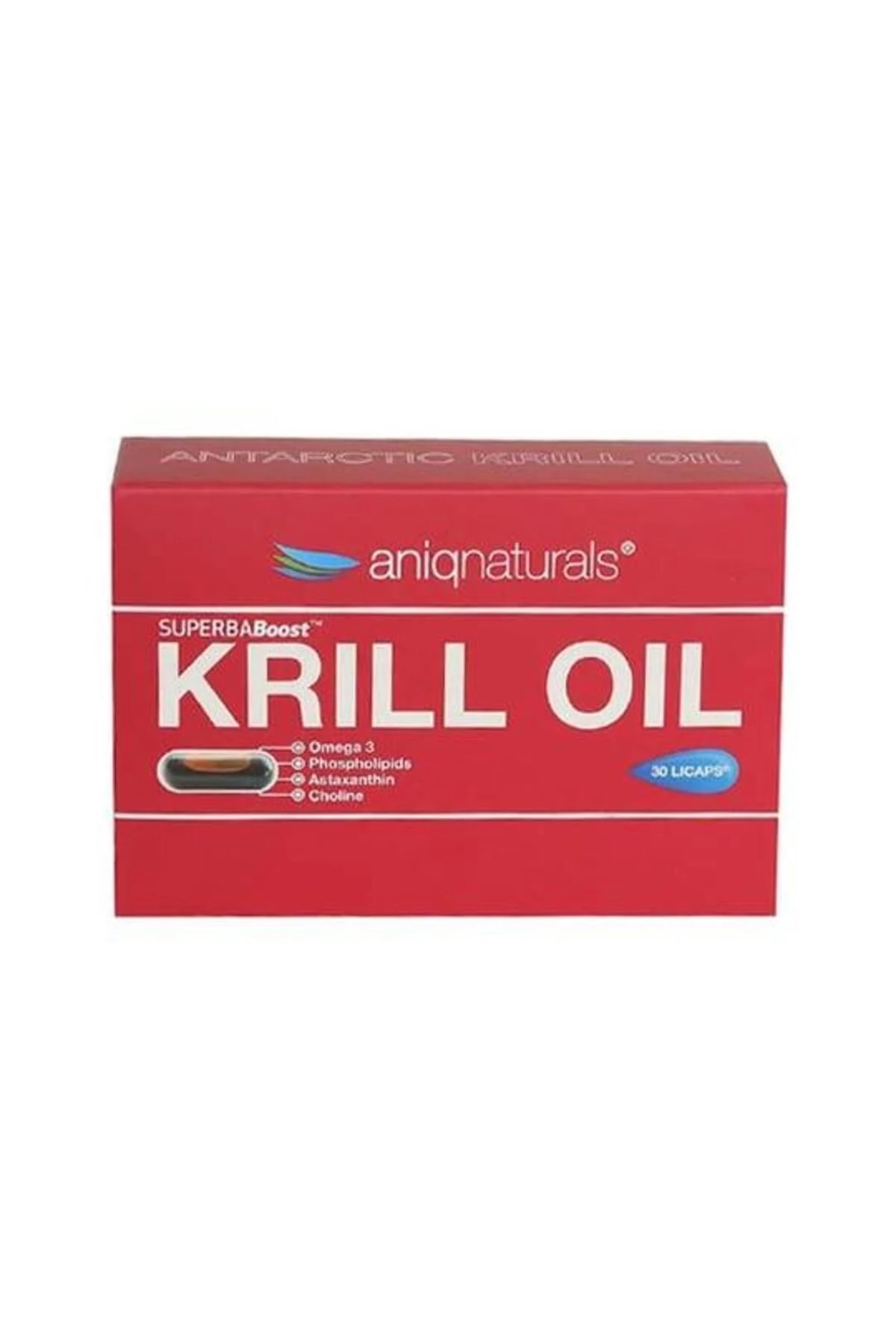 Aniqnaturals Superba Boost Krill Oil 30 Licaps Kutulu