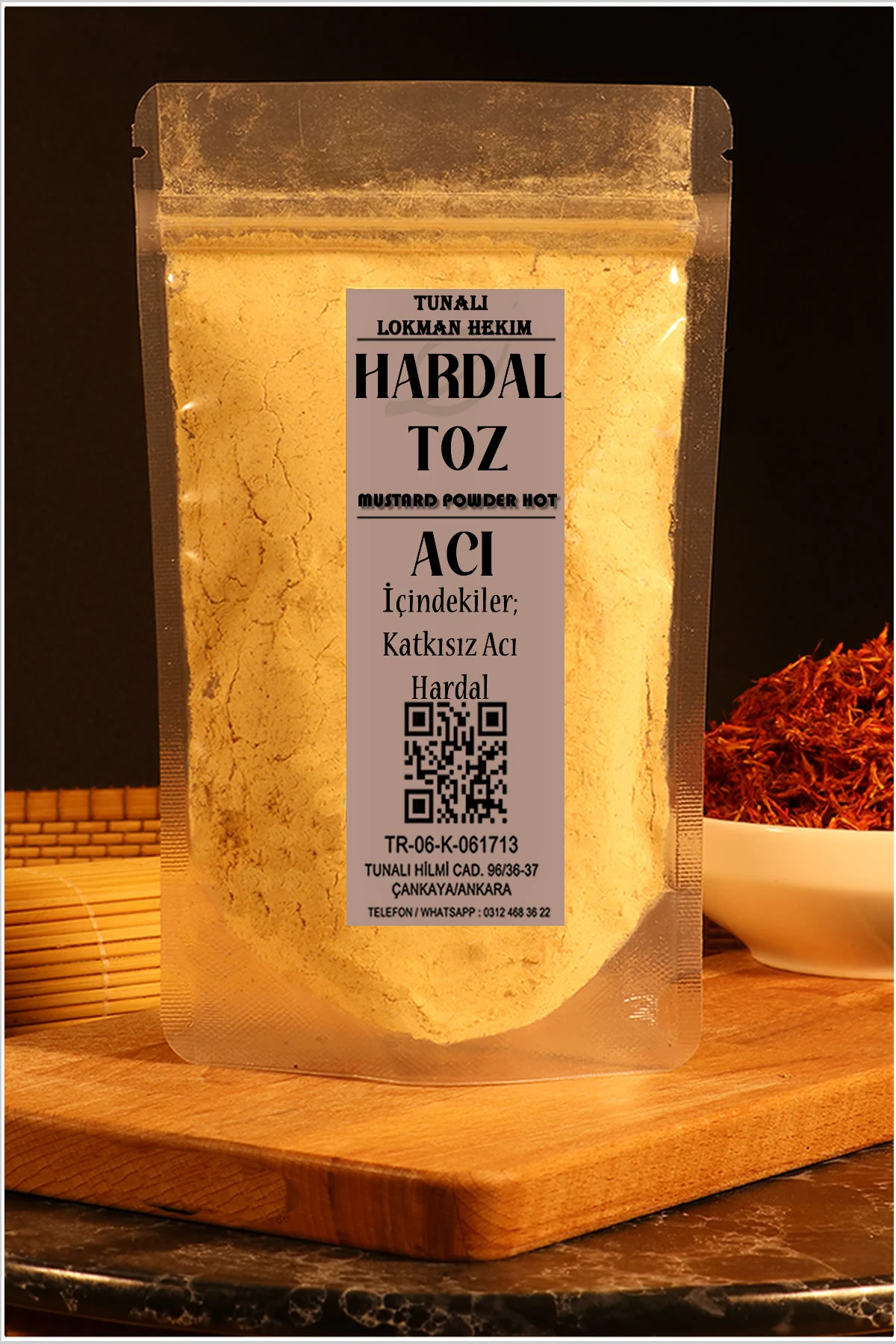 Nefis Acı Hardal Tozu 60 G