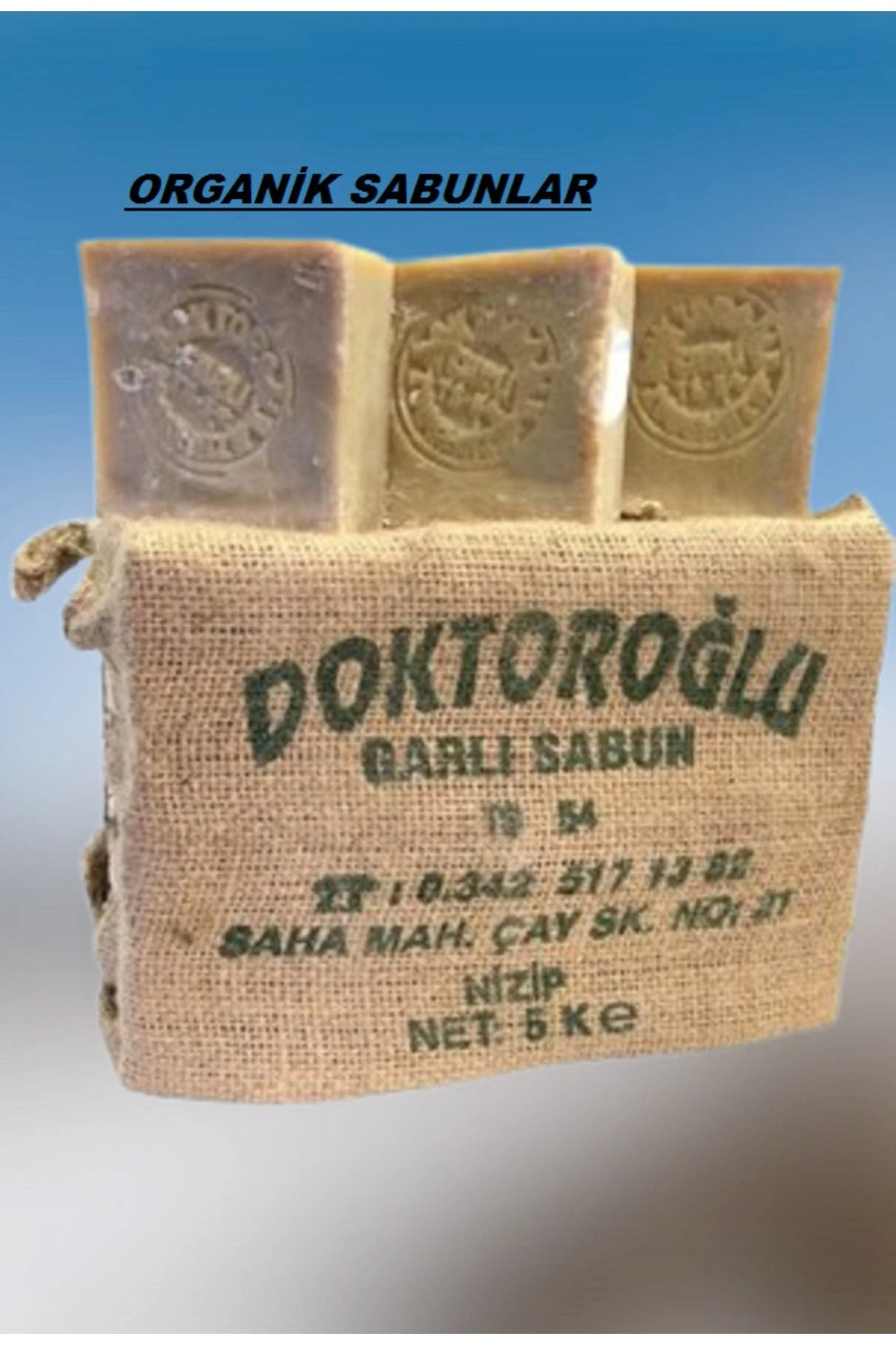 Zeytinyağlı Garlı Sabun Nizip Defne Sabunu Doktoroğlu 24 Adet