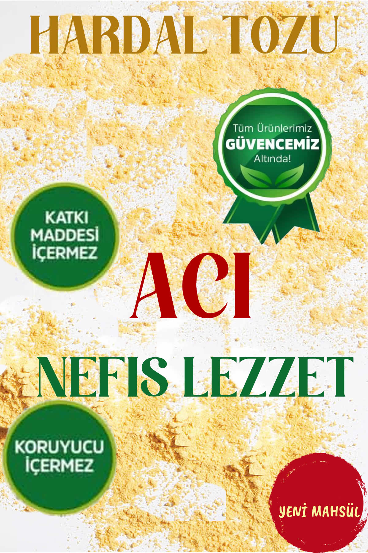 Nefis Acı Hardal Tozu 100G