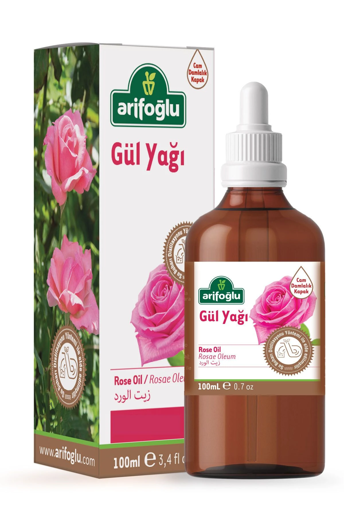Arifoğlu Gül Yağı 100ml Cilt Yağı