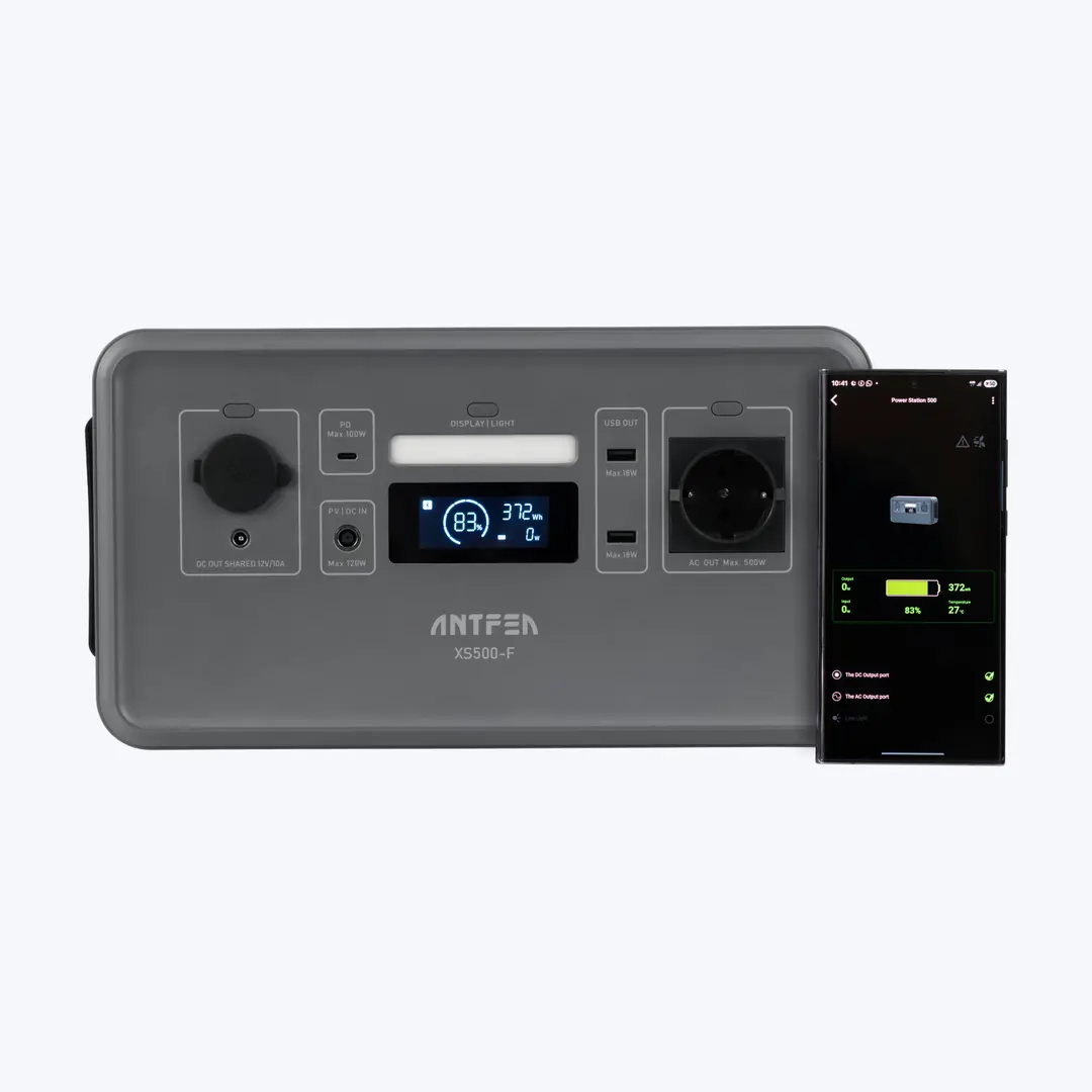 ANTFEA XS500F Taşınabilir Güç Sistemi - Gri 500W Mini ₺ 13.499,90