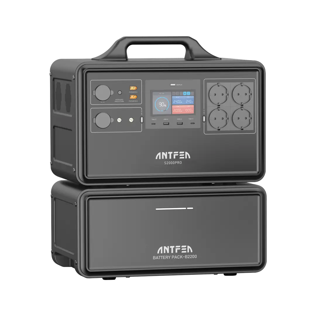 ANTFEA S2200Pro Taşınabilir Güç Sistemi B2200F Backup Batarya 4400Wh