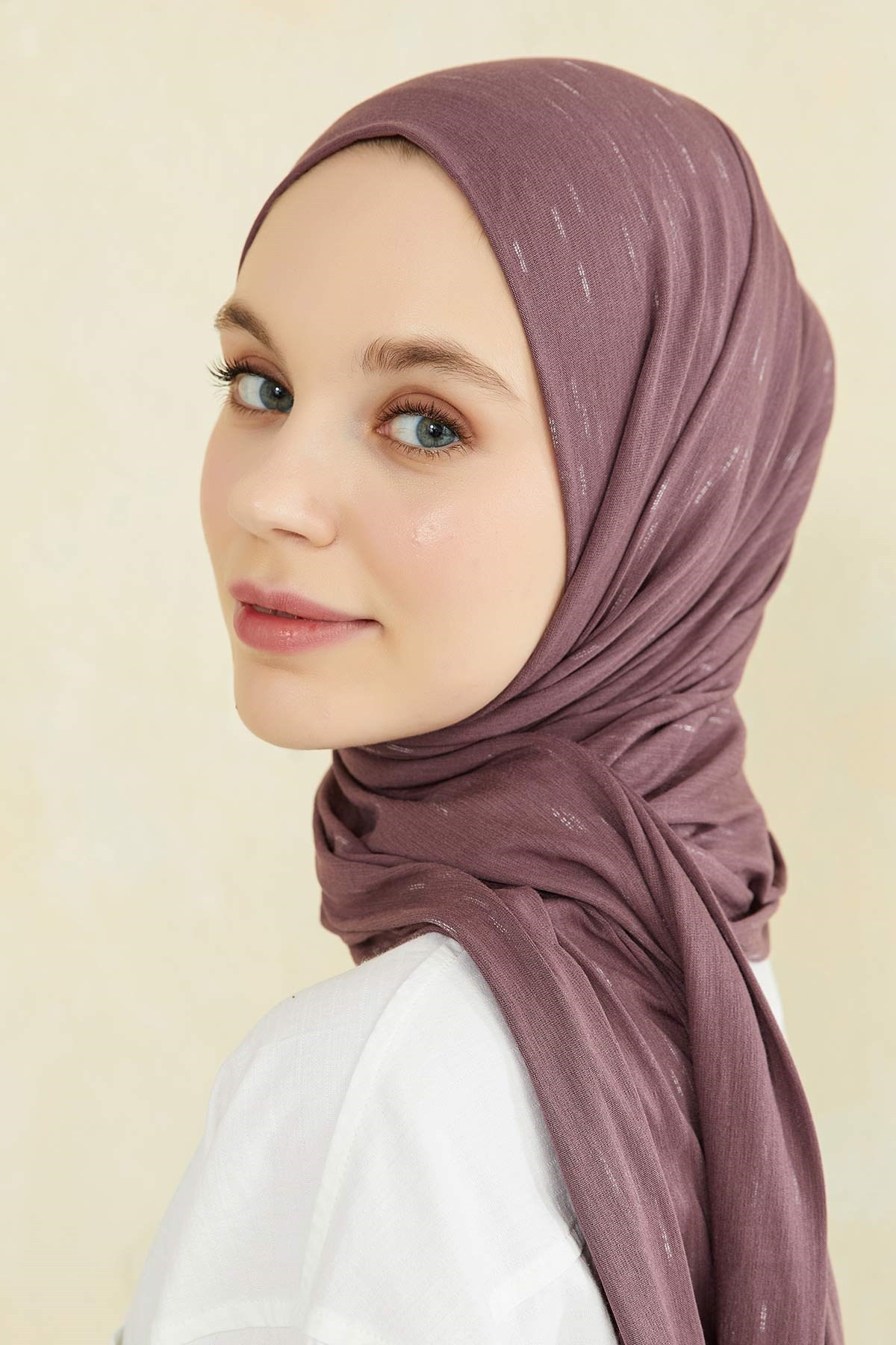 Print Premium Jersey Hijab Bougainvillea