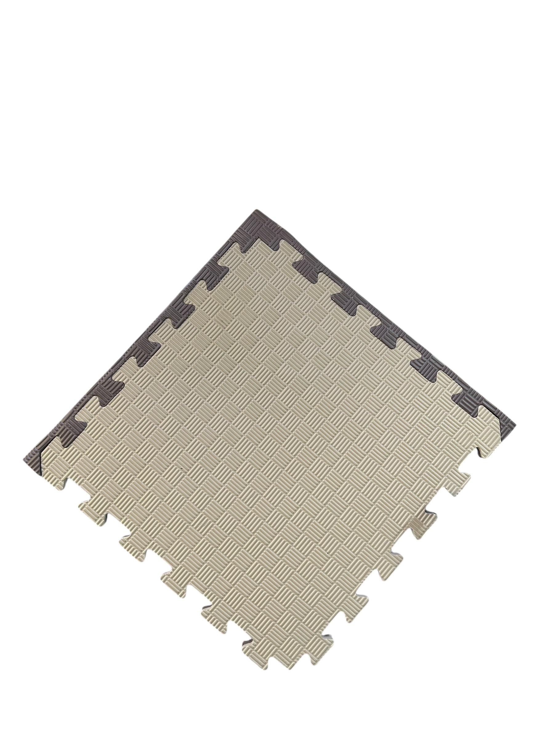 tatami minderi 50x50 20mm  - bej-kahverengi