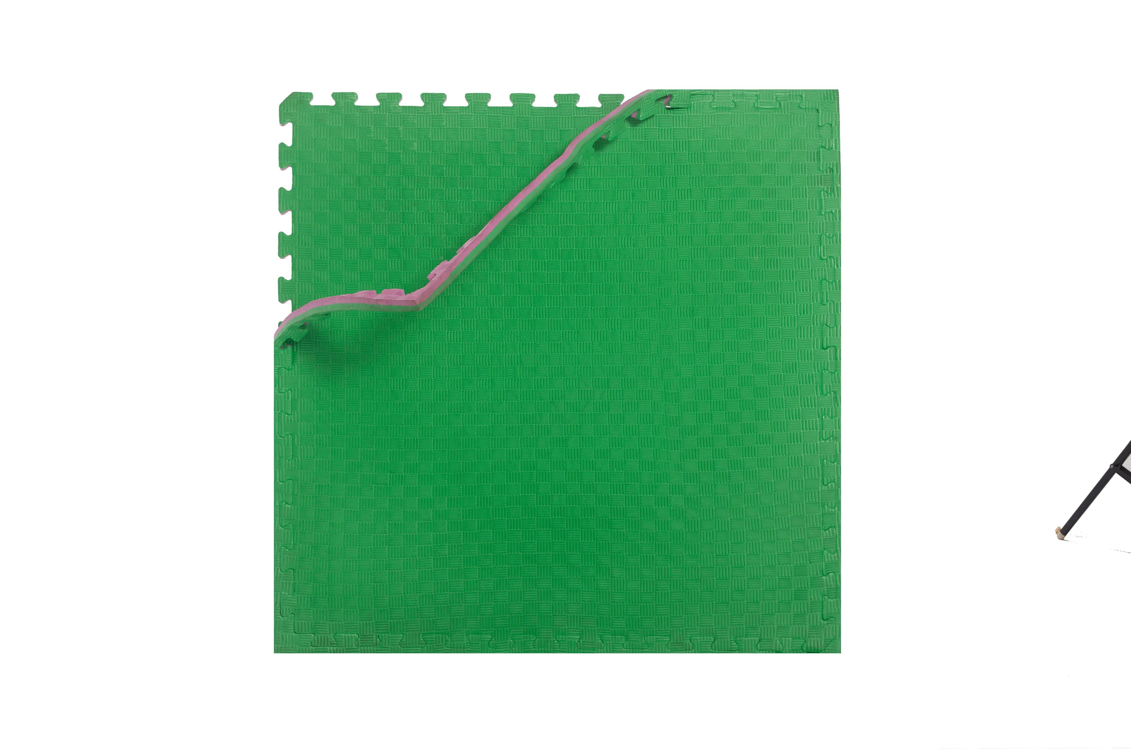 Tatami minderi 23mm 100x100 - pembe-yeşil