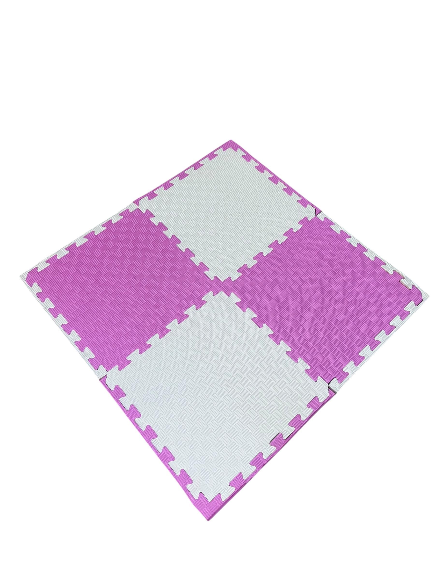 tatami minderi 50x50 20mm  - pembe-beyaz