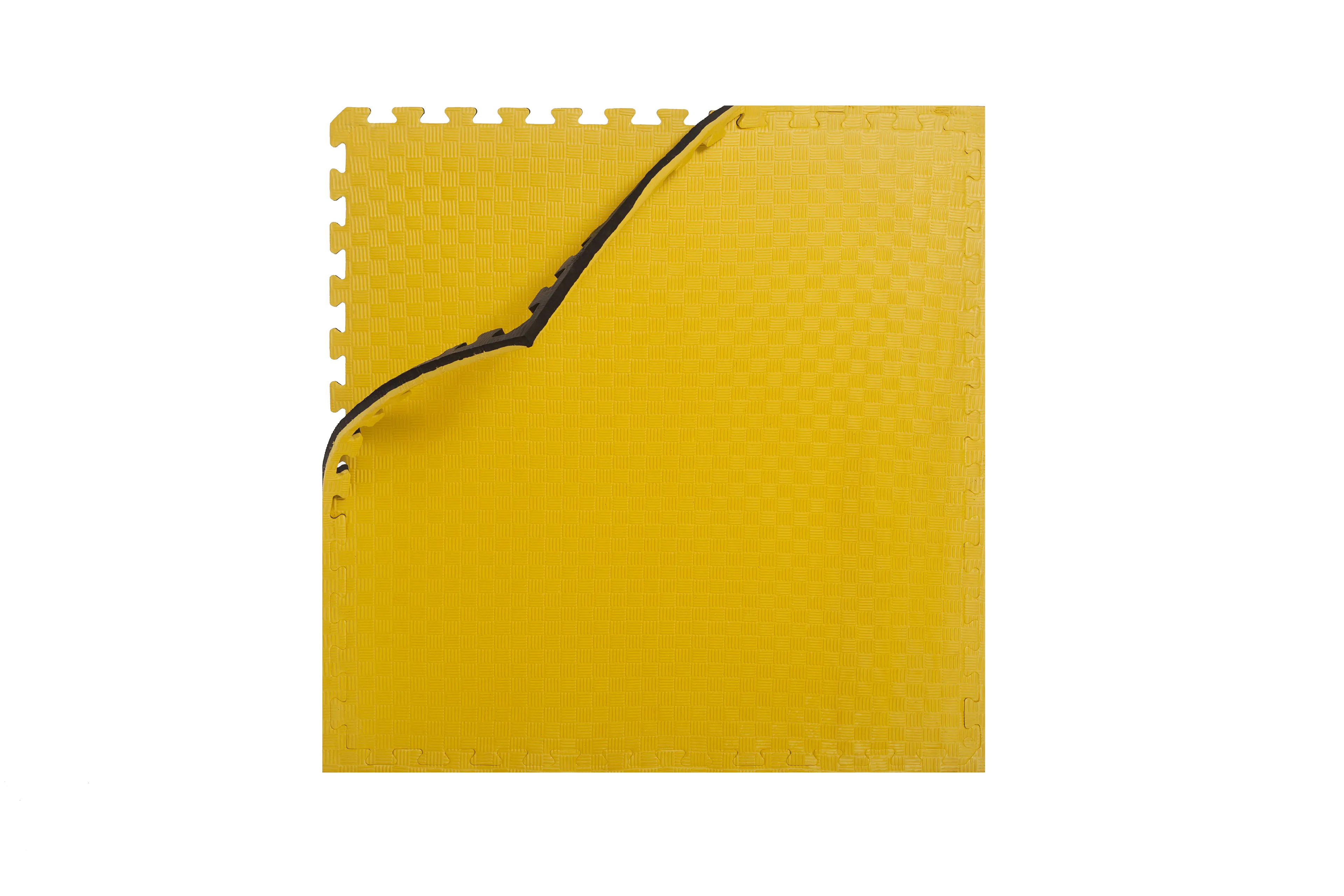 Tatami minderi 23mm 100x100 - sarı-siyah