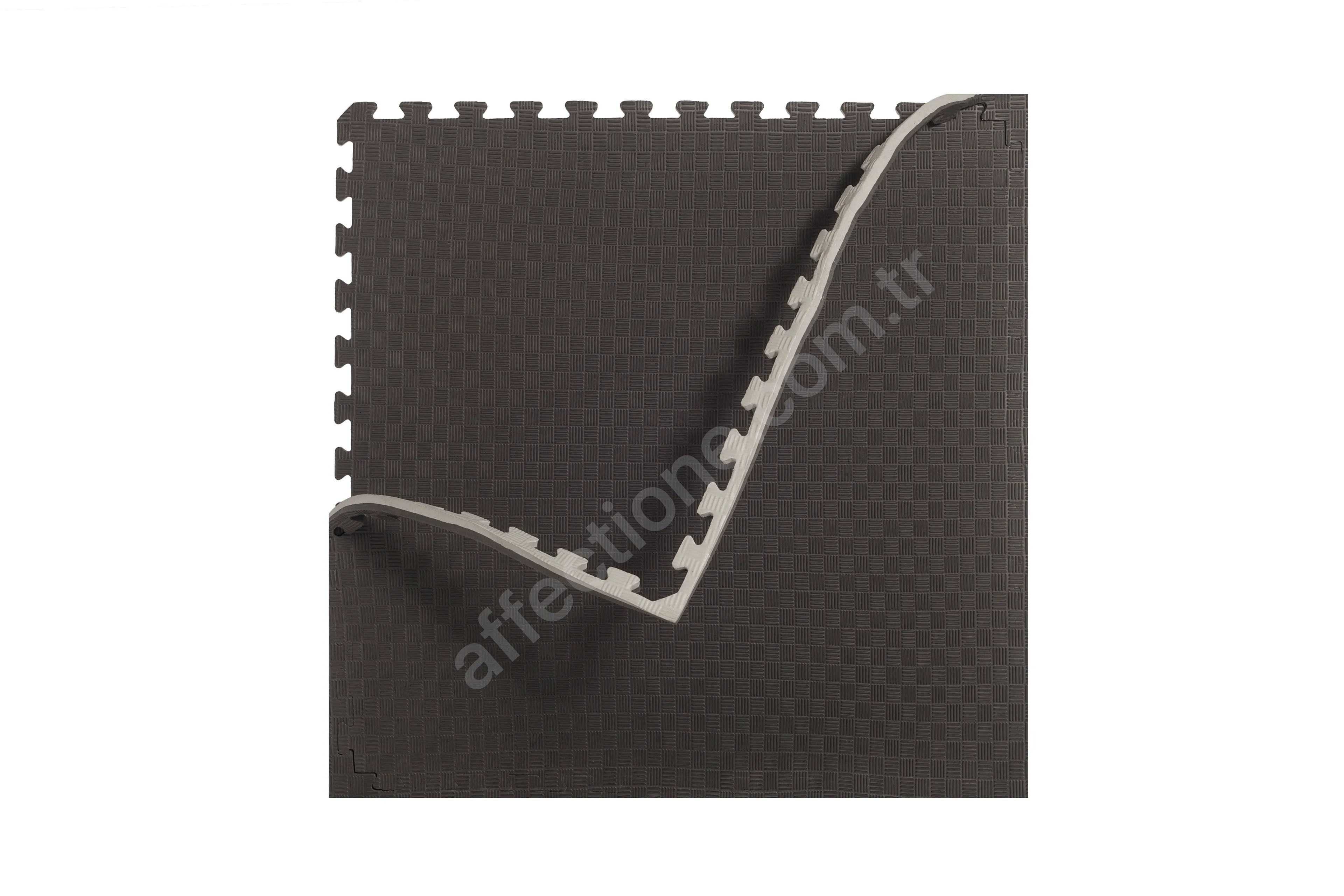 Tatami minderi 23mm 100x100 - siyah-beyaz