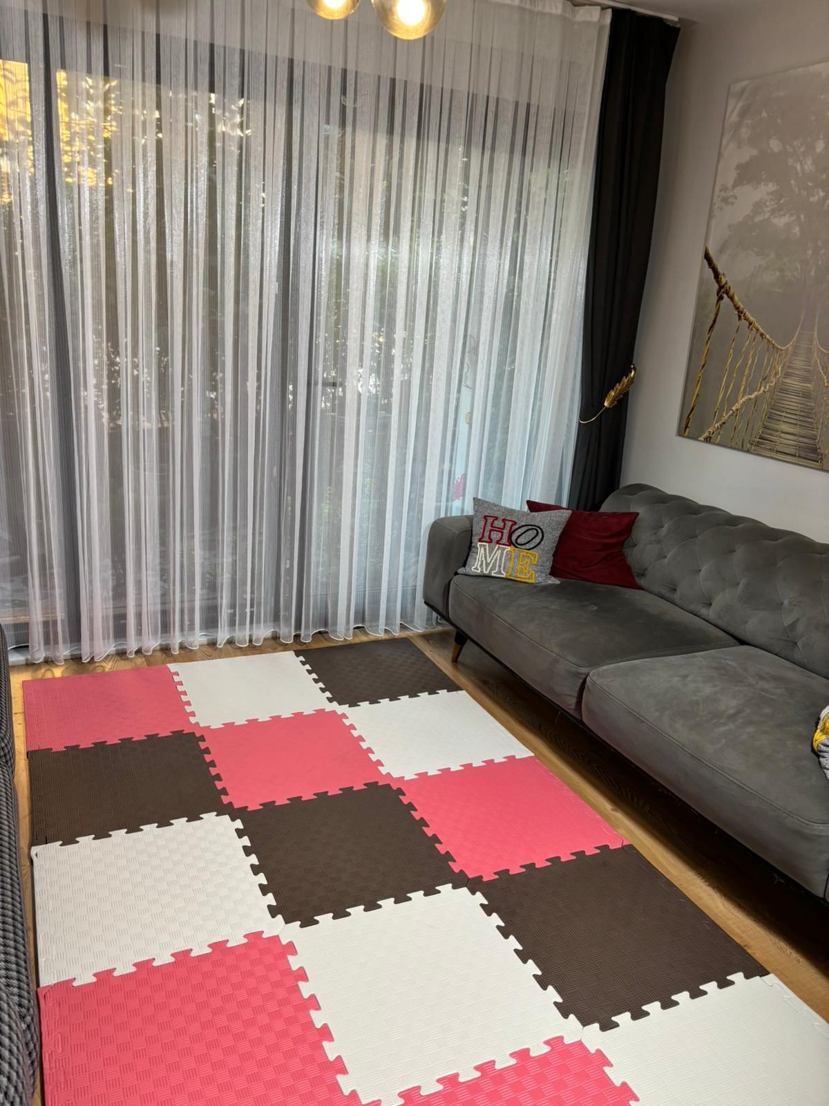 tatami zemin minderi 13mm 50x50 (15 adet fiyatıdır)-(3 eşit renk gönderilecektir) - fujya-acı kahve-beyaz