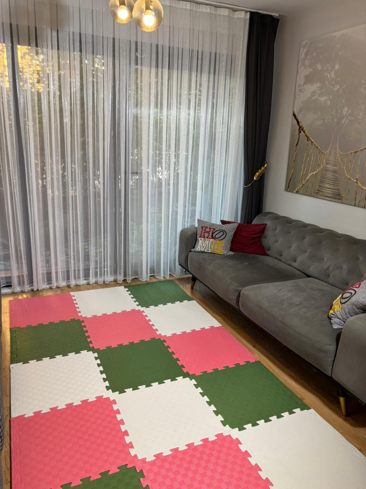 tatami zemin minderi 13mm 50x50 (15 adet fiyatıdır)-(3 eşit renk gönderilecektir) - fujya-haki yeşili-beyaz