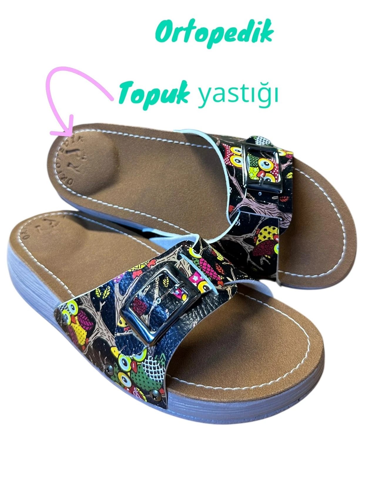 Ortopedik Topuk Dikeni Terliği - BAYKUŞ 1003 SG