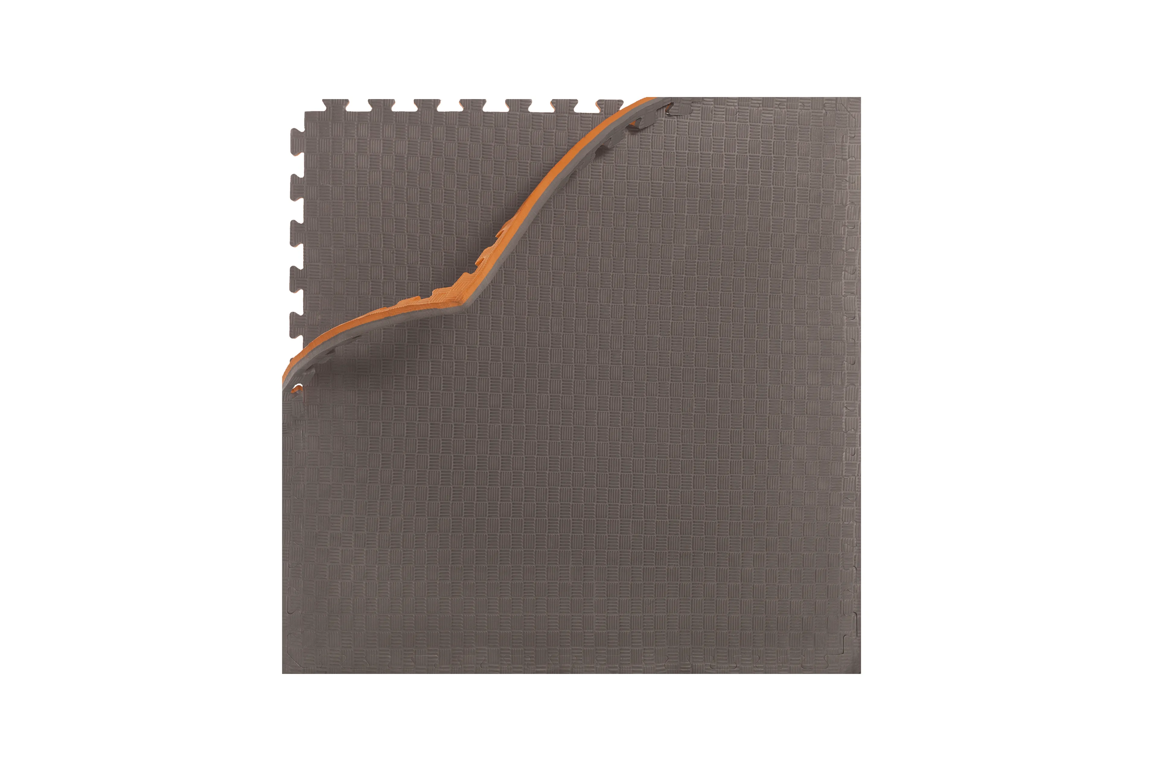 Tatami minderi 23mm 100x100 - gri-turuncu