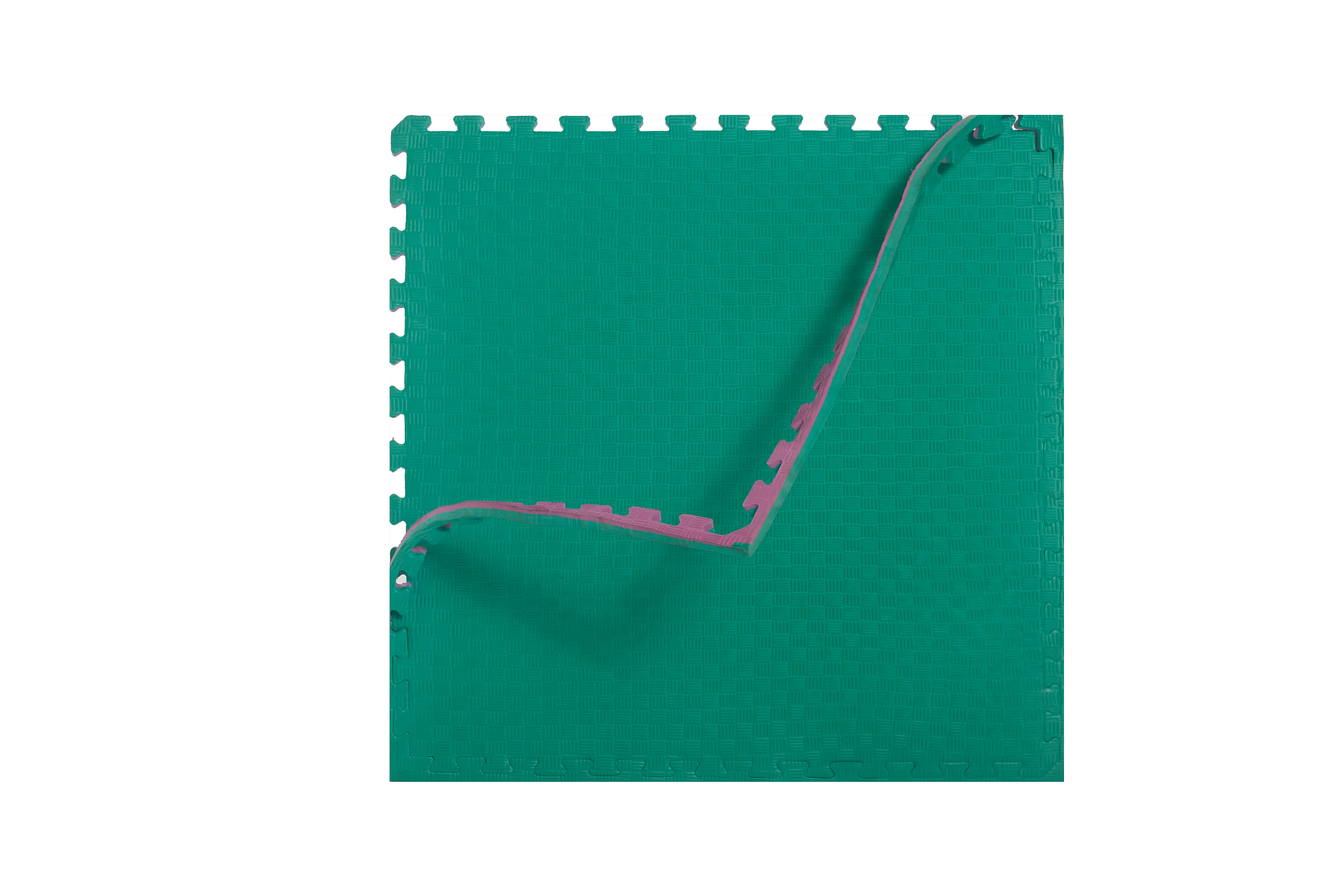 Tatami minderi 23mm 100x100 - turkuaz-pembe