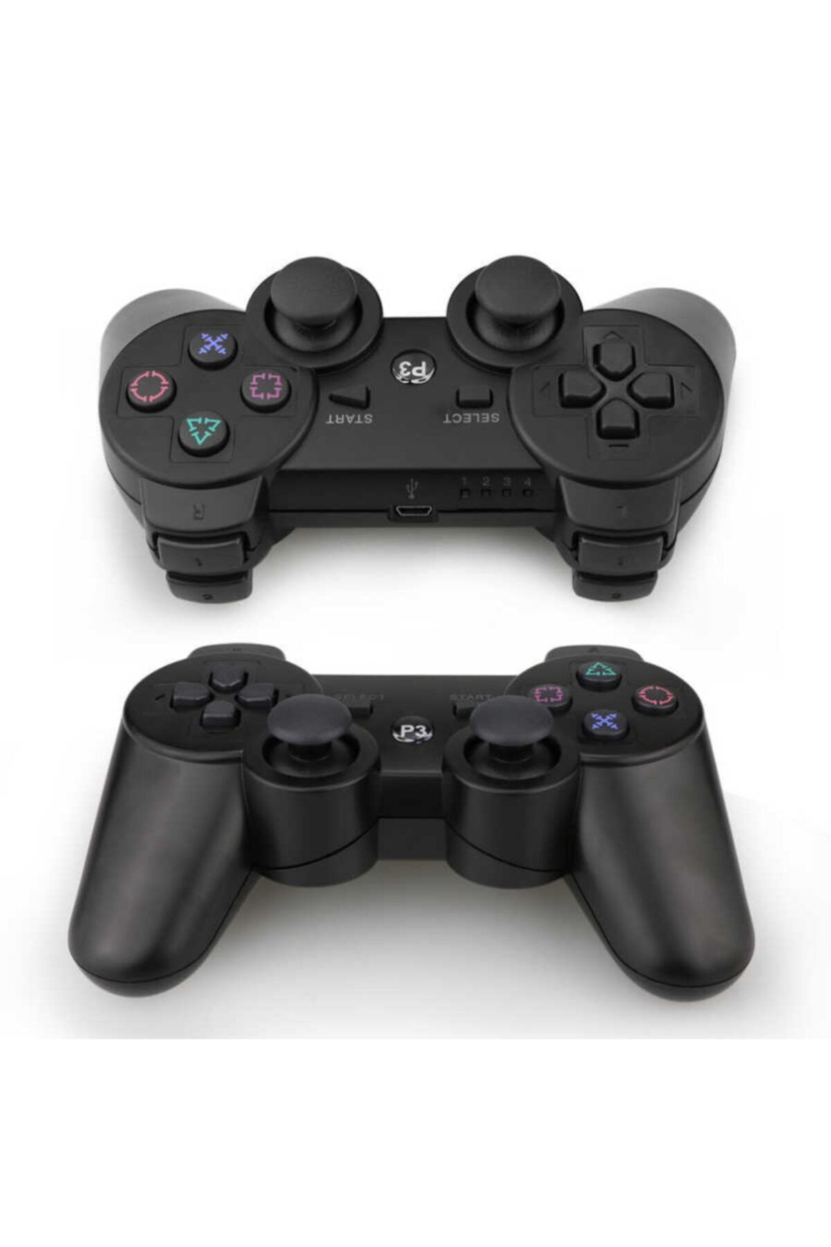 Playstation 3 Uyumsuz Kablosuz Bluetooth Kumanda Double-shock Oyun Kolu - KNA-107