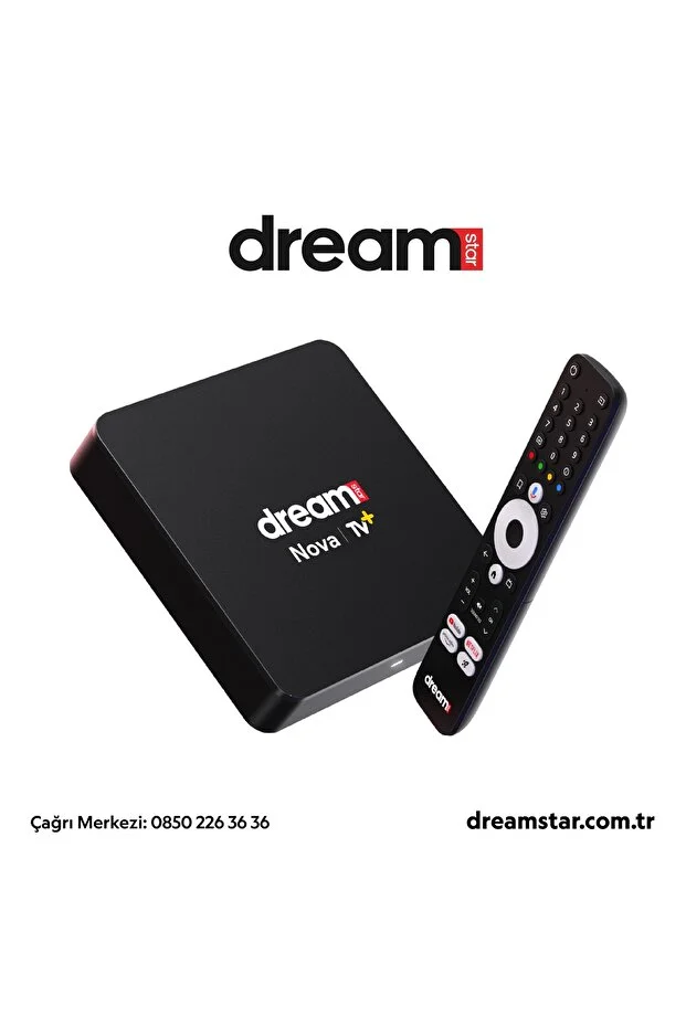 Nova | TV+ (12 AY TV+ PREMİUM ÜYELİK HEDİYELİ) 4K Lisansli Android TV Box | 32GB Hafıza