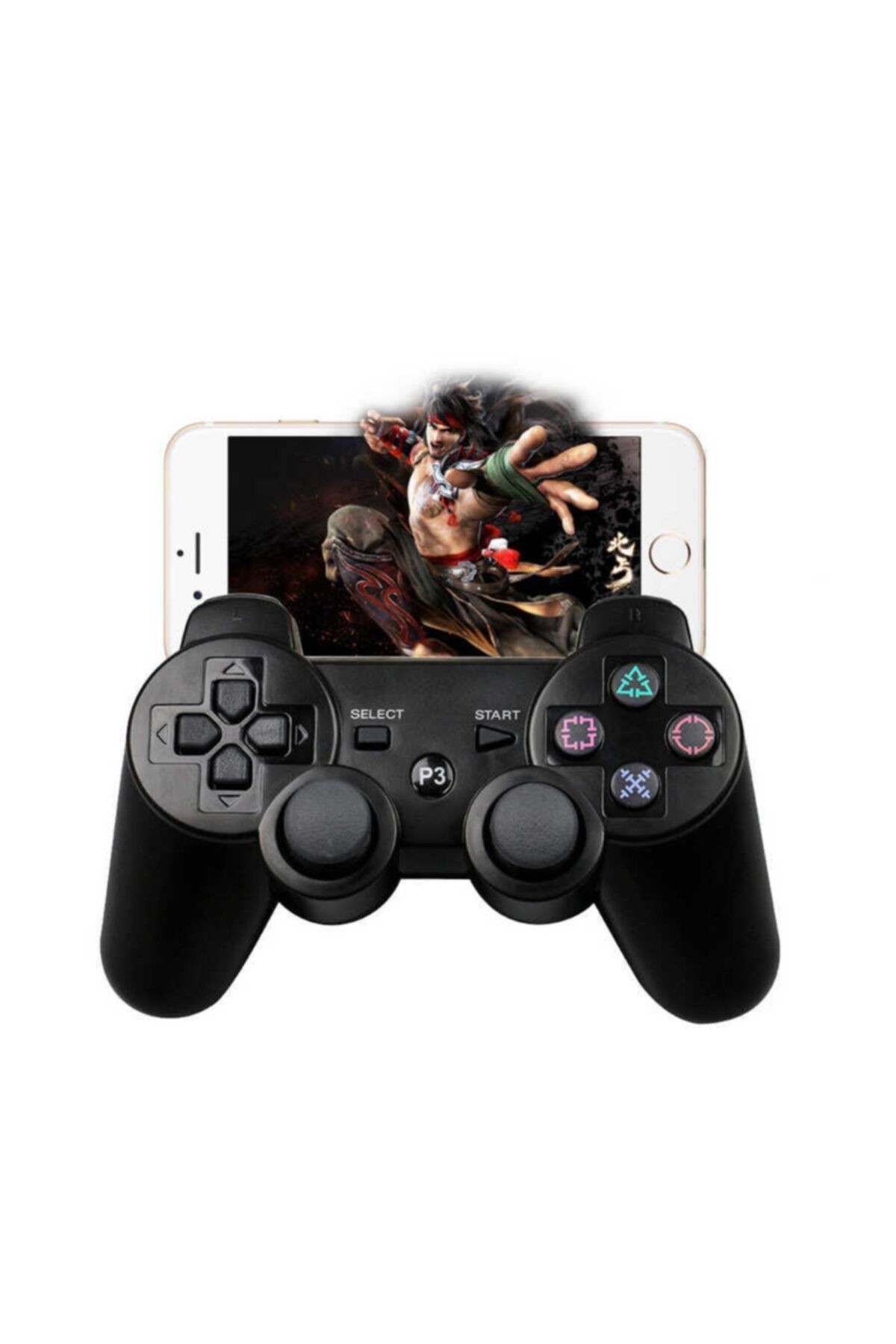 Playstation 3 Uyumsuz Kablosuz Bluetooth Kumanda Double-shock Oyun Kolu - KNA-107