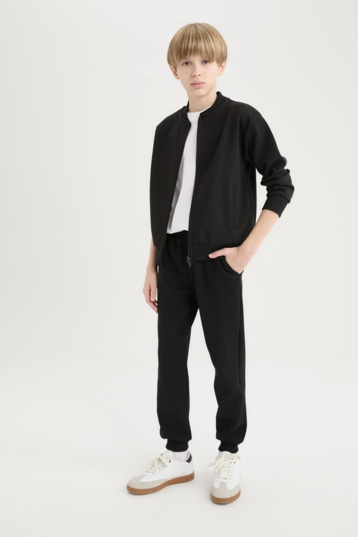 Erkek Çocuk Basic Jogger Paça Okul Eşofman Altı AK-2350