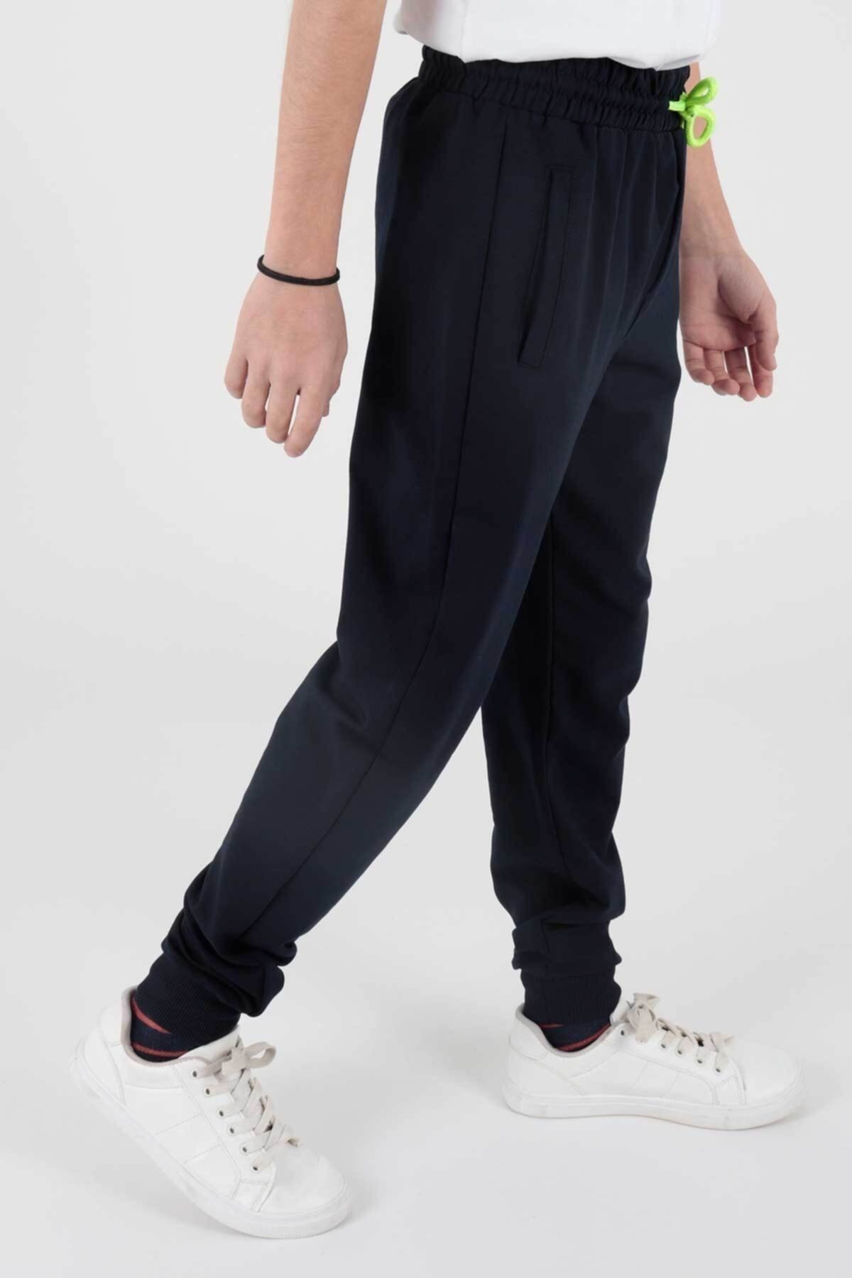 Ahenk Kids Erkek Nyc Neon Manşetli Eşofman Altı AK2093