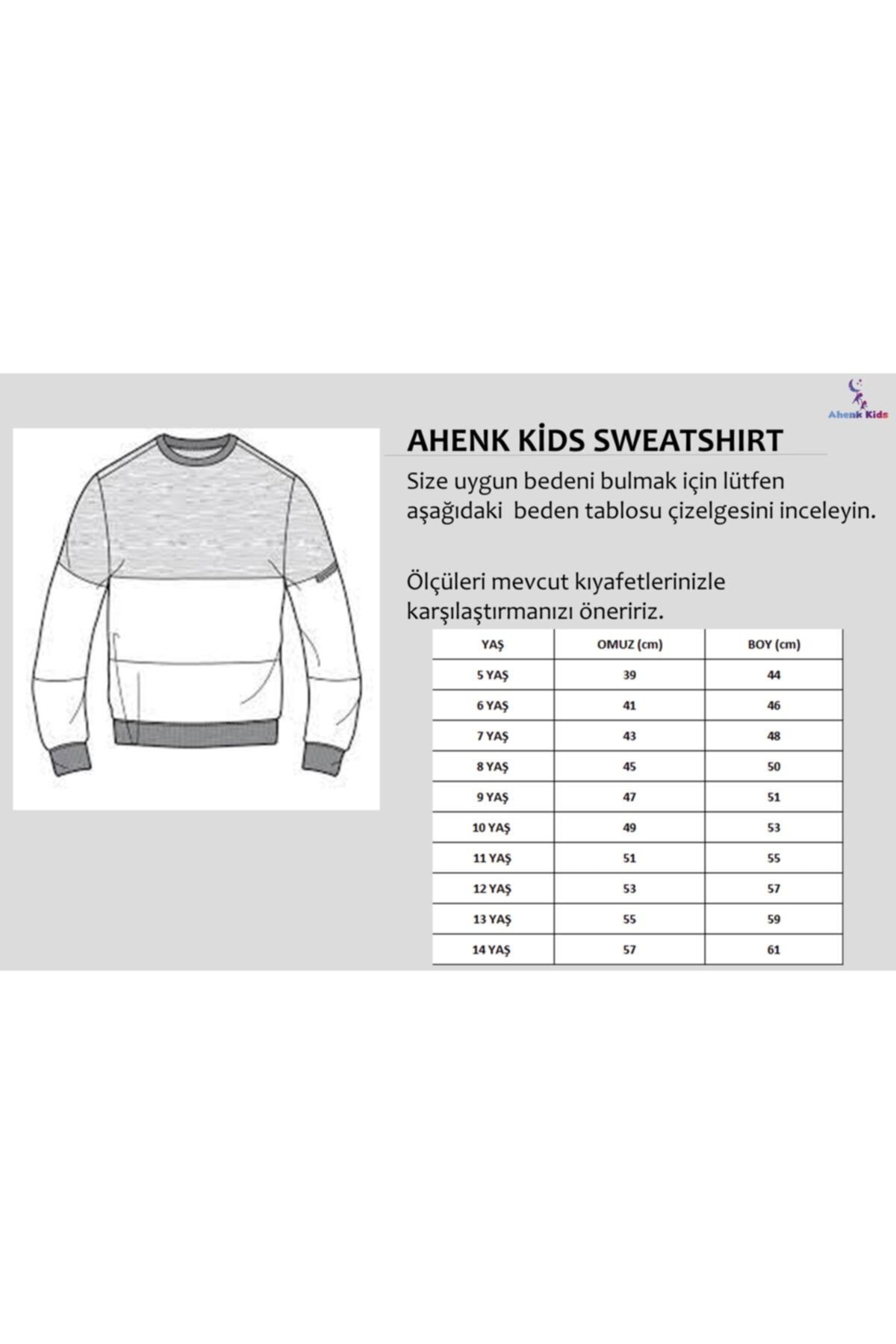 Ahenk Kids Erkek Superior Baskılı Sweat AK15118