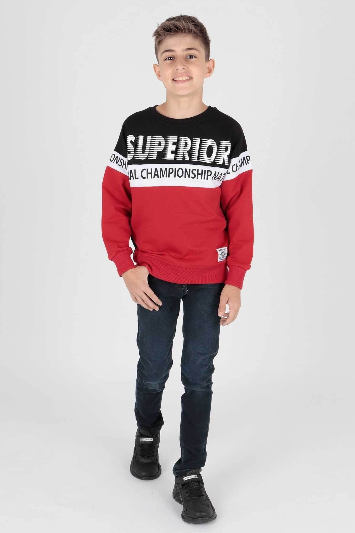 Ahenk Kids Erkek Superior Baskılı Sweat AK15118