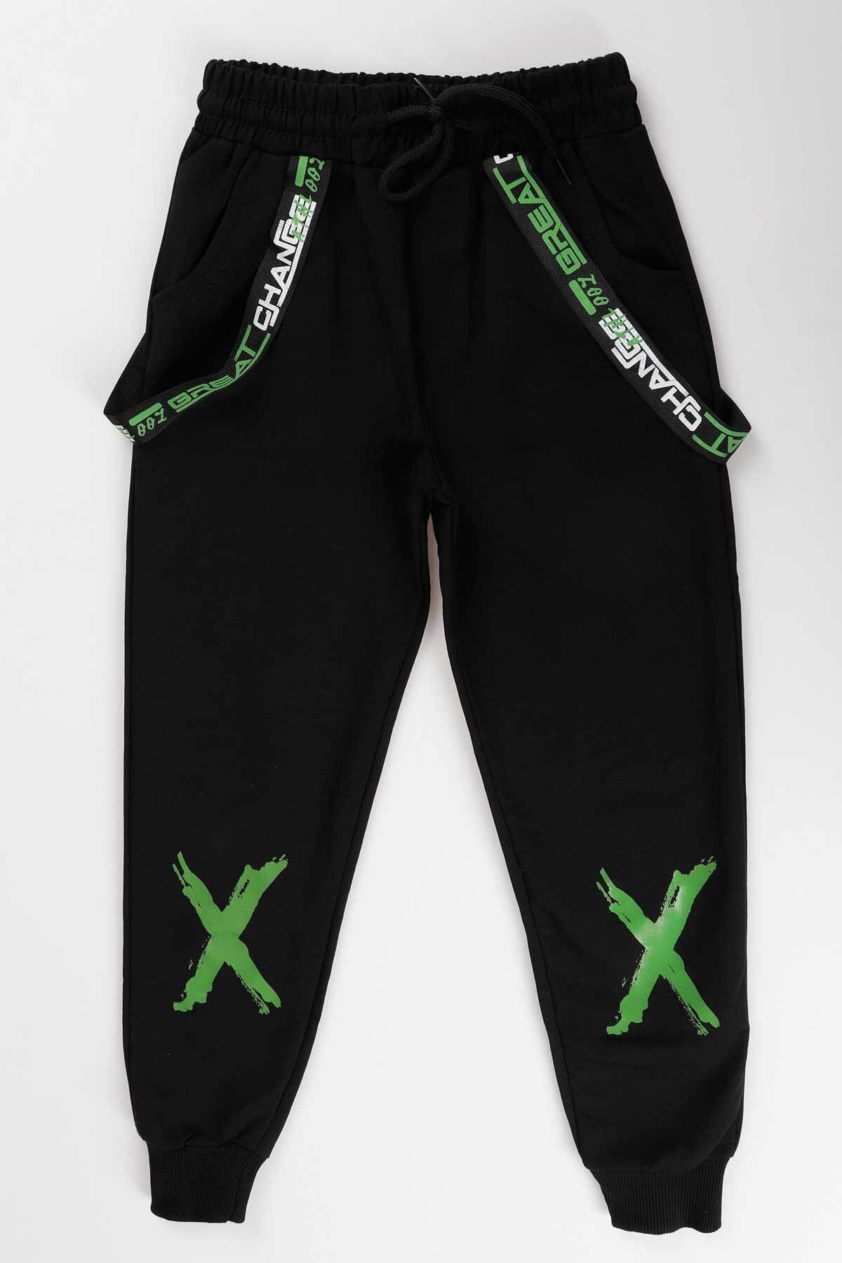Ahenk Kids Xx Baskılı Eşofman Altı AK2105