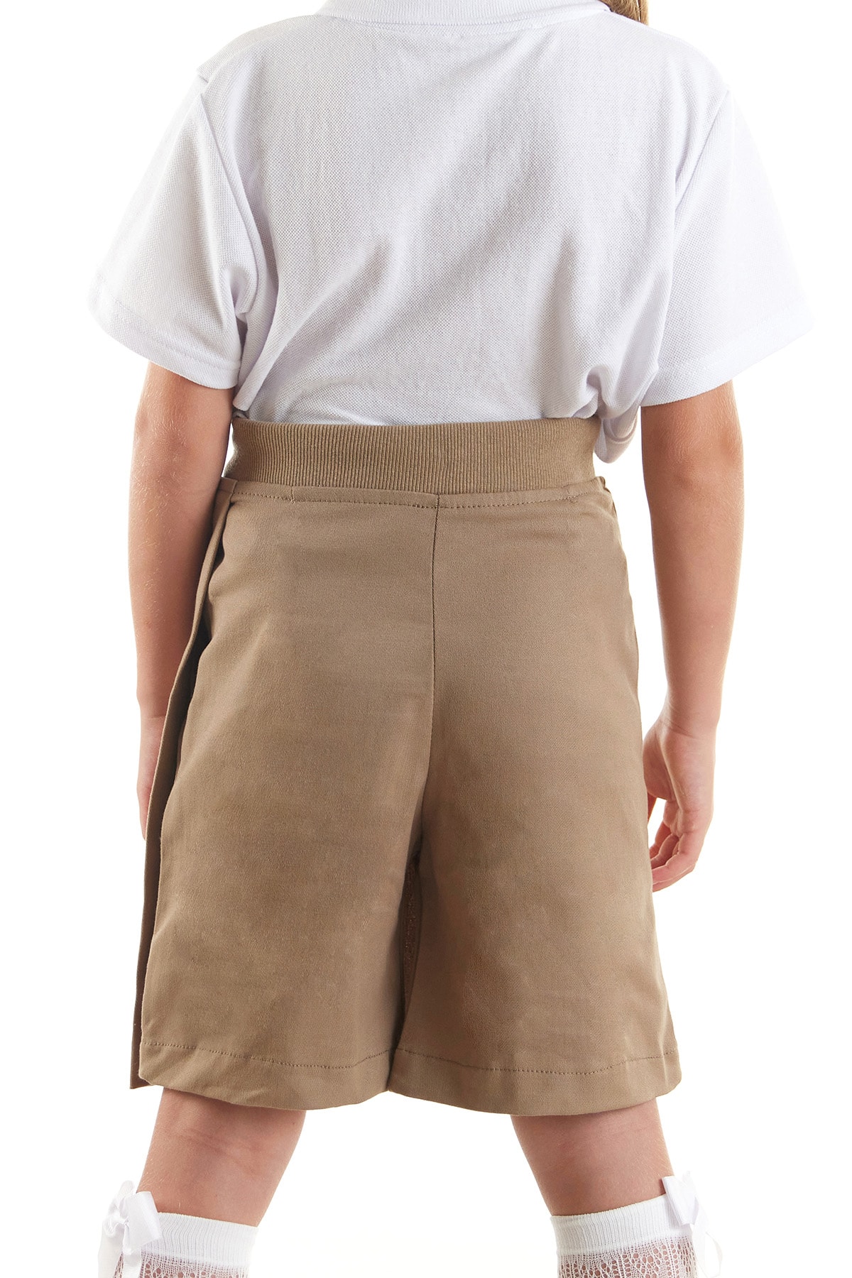 Kız Çocuk Okul Kaşkorse Beli İpli Şort Etek AK863637