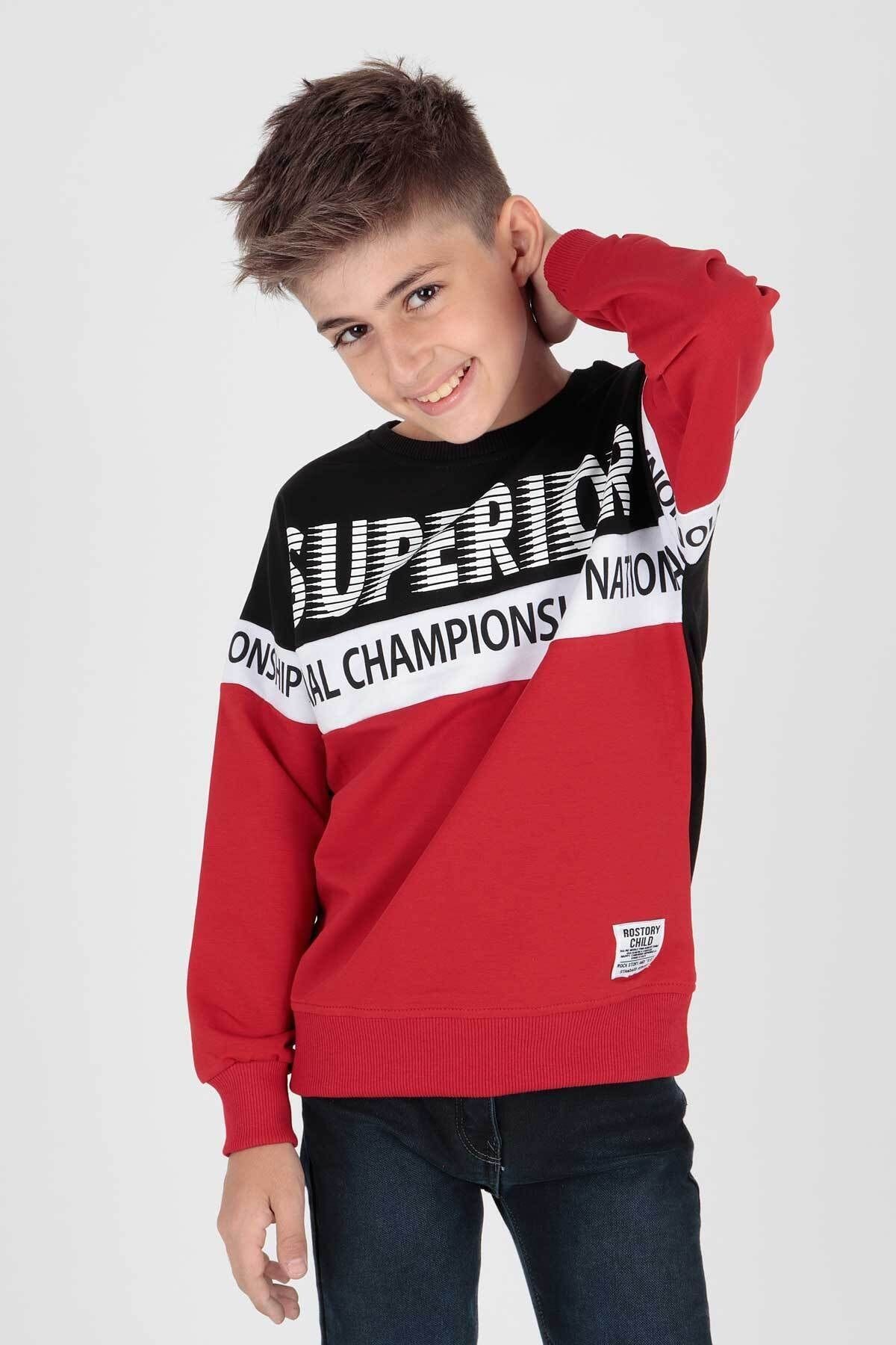 Ahenk Kids Erkek Superior Baskılı Sweat AK15118