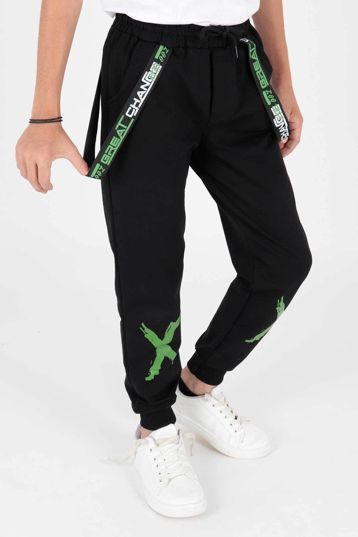 Ahenk Kids Xx Baskılı Eşofman Altı AK2105