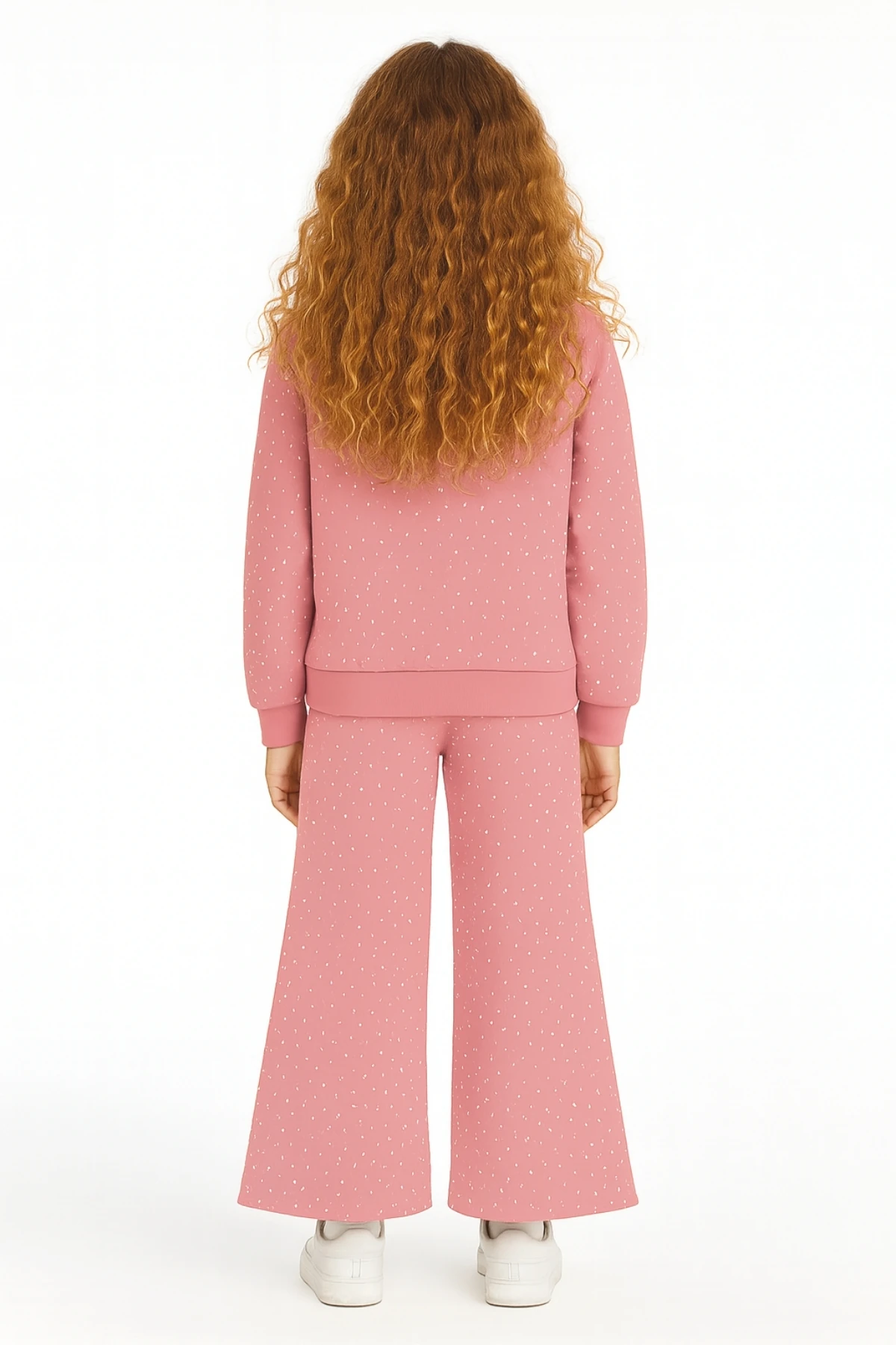 Kız Çocuk Küçük Taş İşlemeli Alt Üst Takım Ak13595