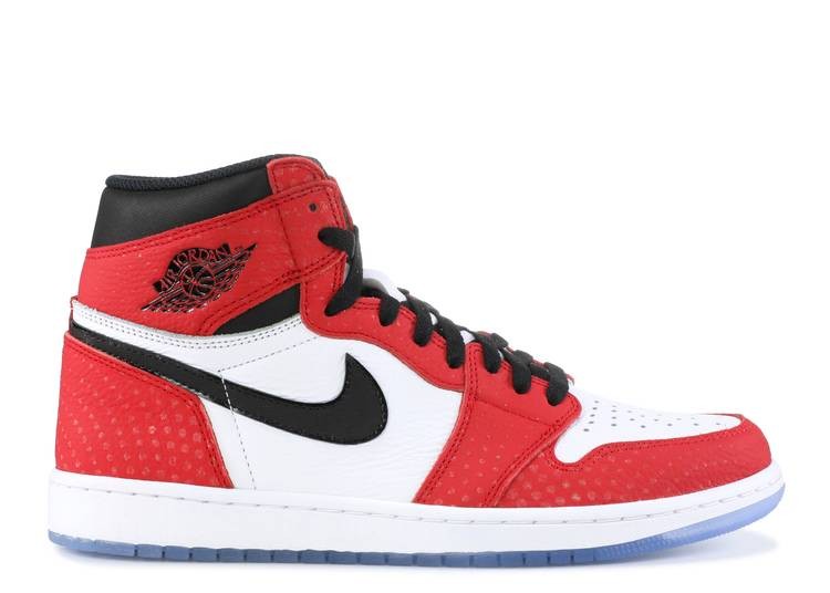 Jordan 1 high og spiderman on sale