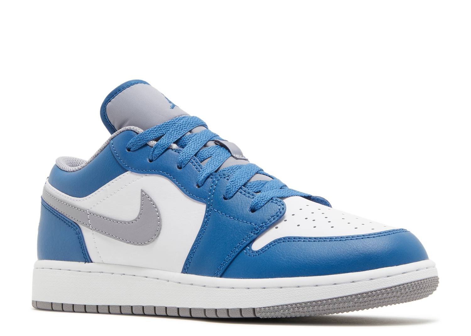 Air Jordan 1 Low True Blue Cement (GS)